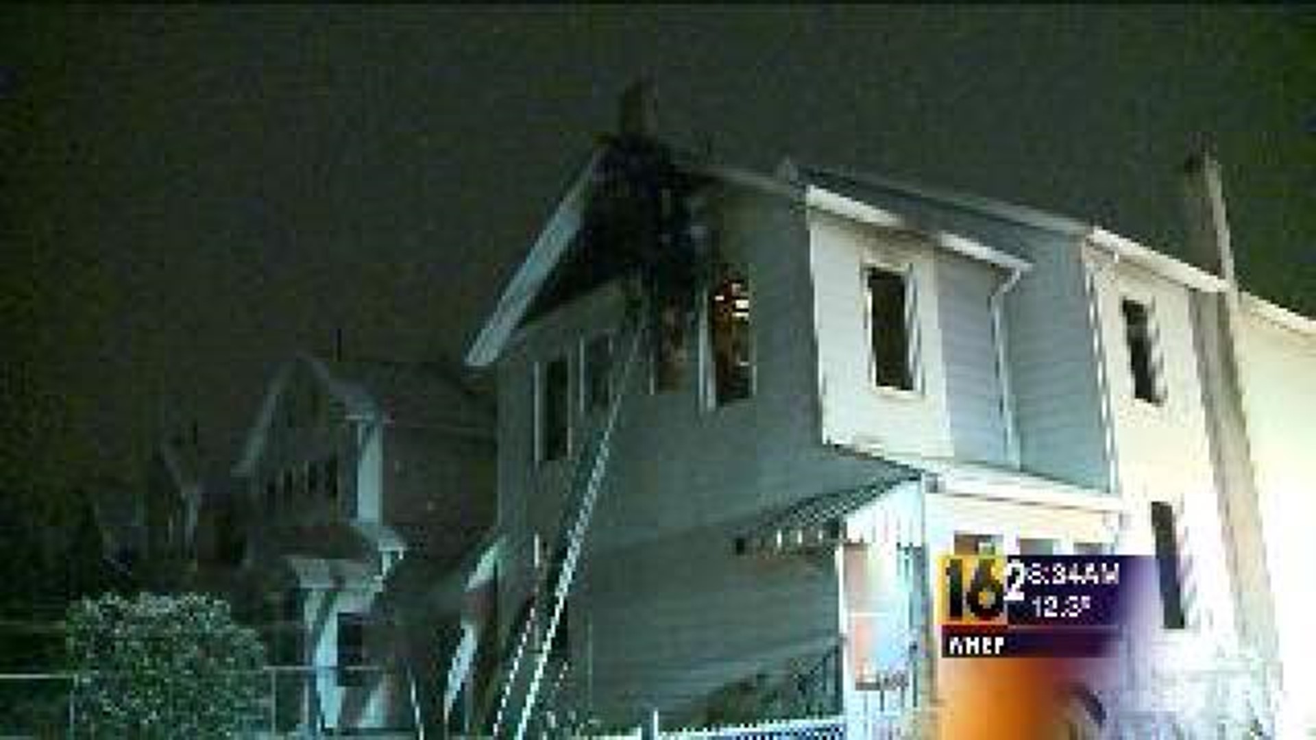 Two Hospitalized After Fire