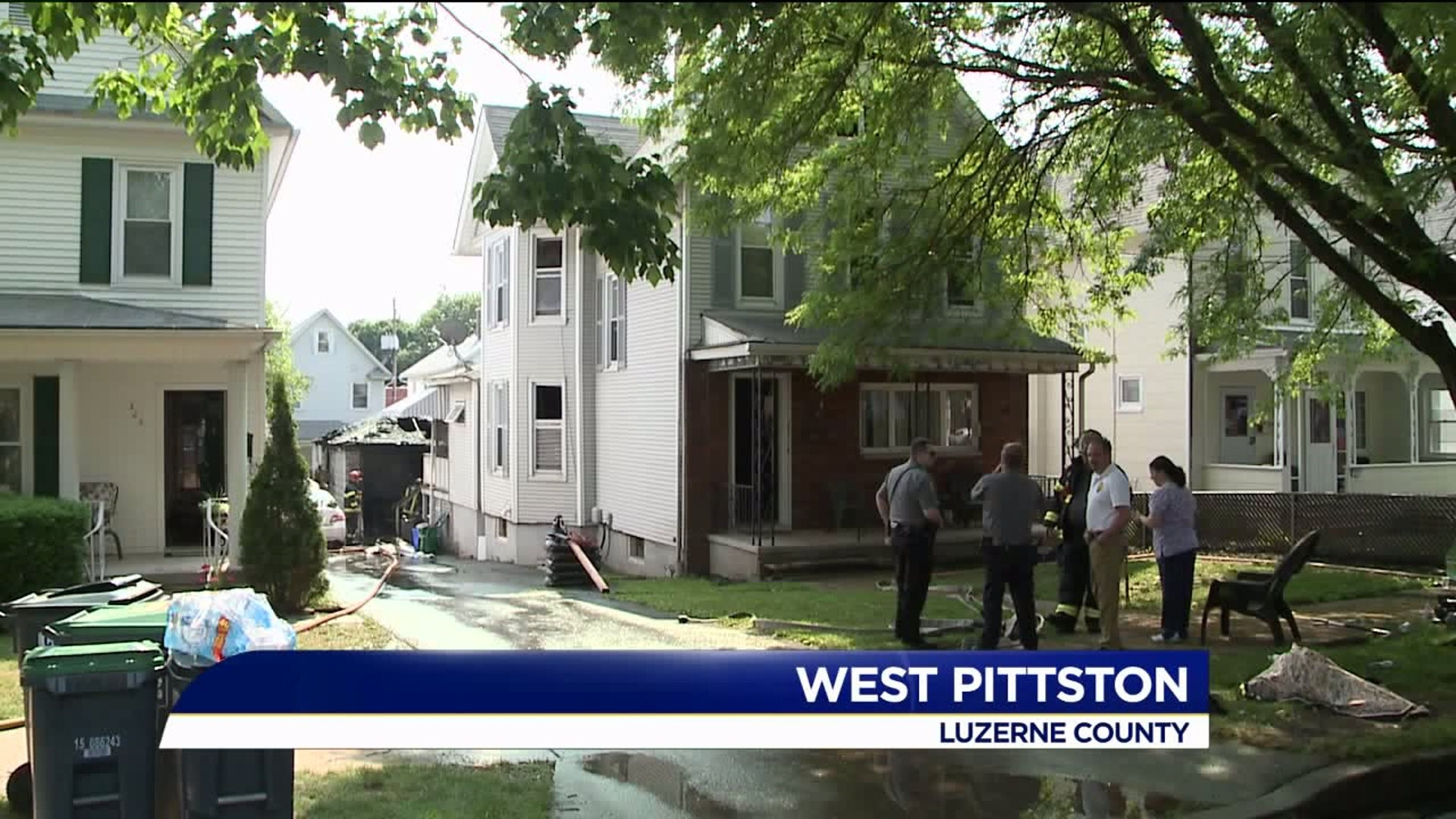 Two Pets Rescued from West Pittston Fire