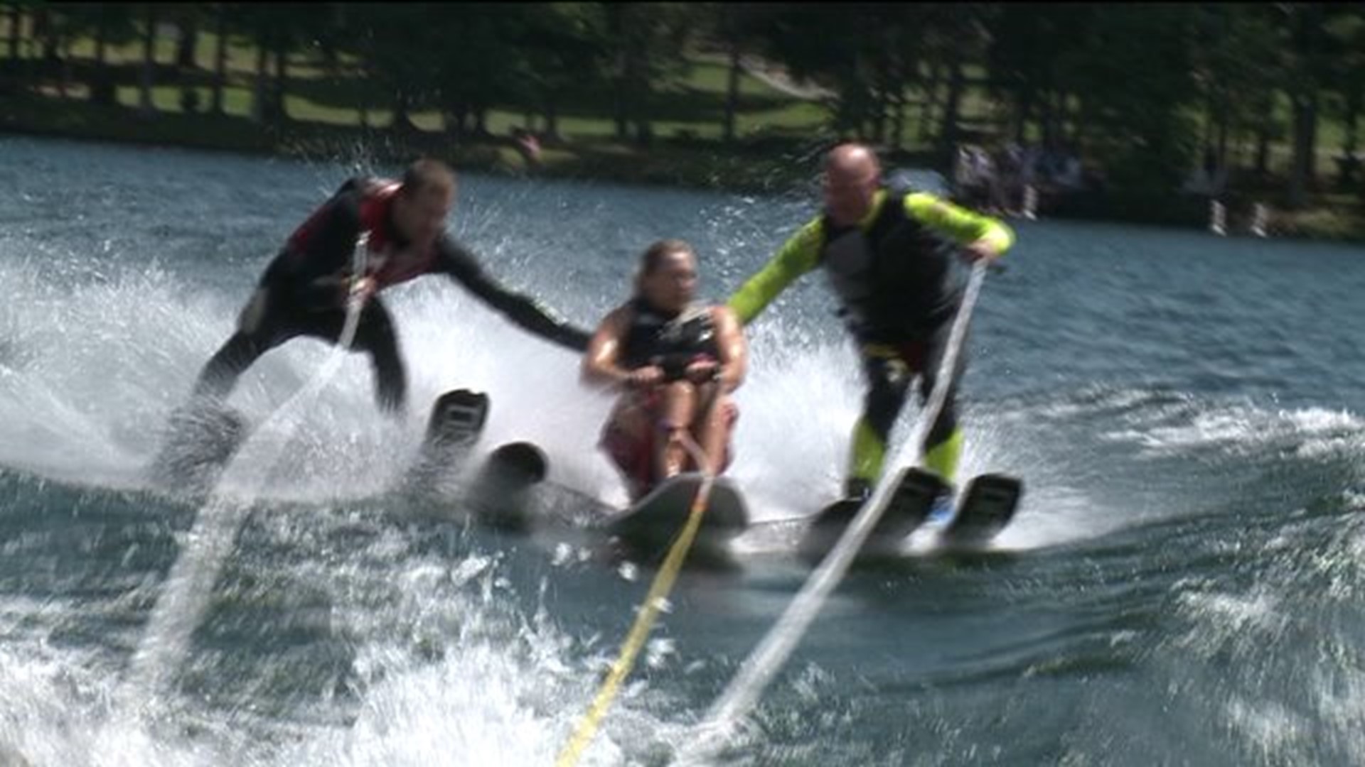 Adaptive Water Skiing Event Held in Lackawanna County