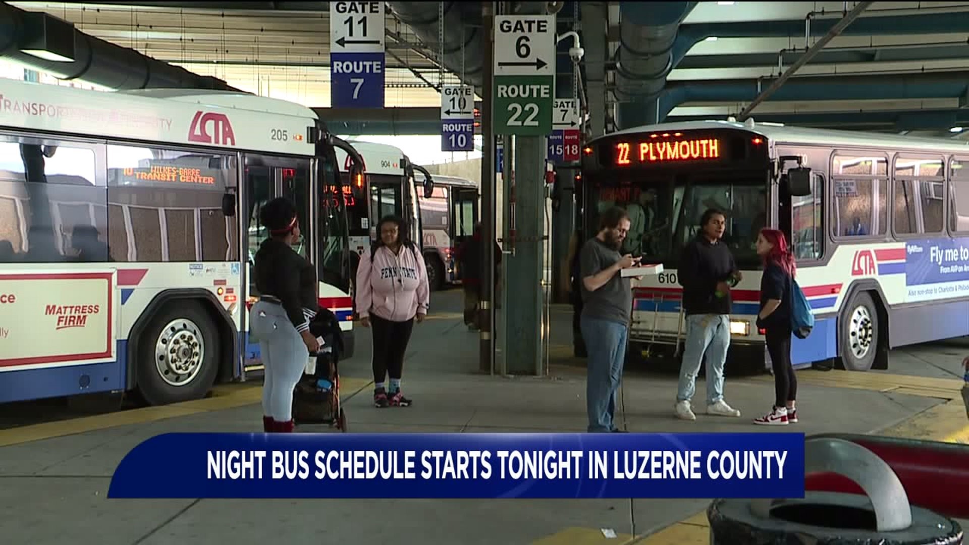 LCTA Night Bus Service Begins Tonight