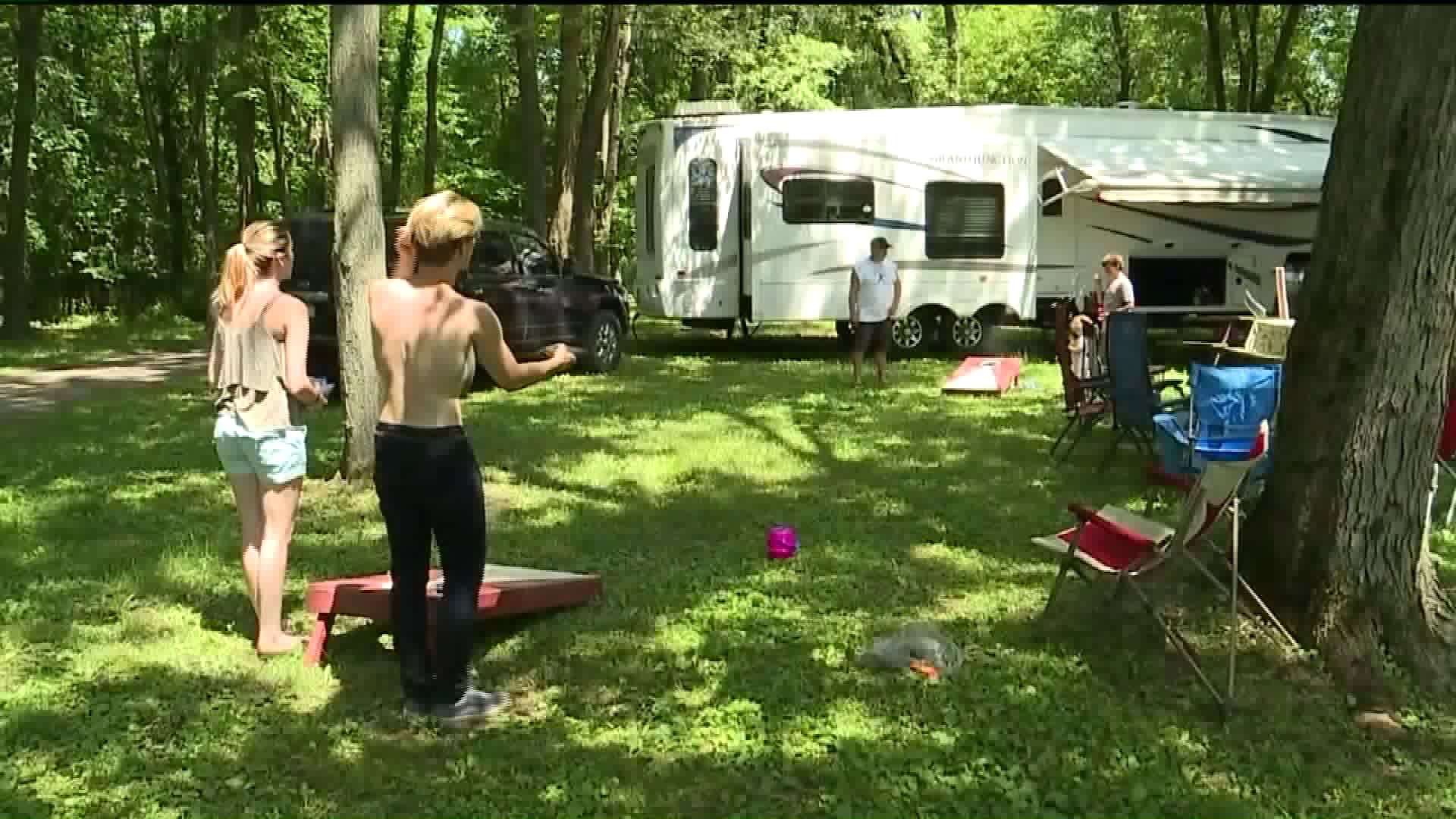 Midweek Holiday Shortens Fourth of July Camping