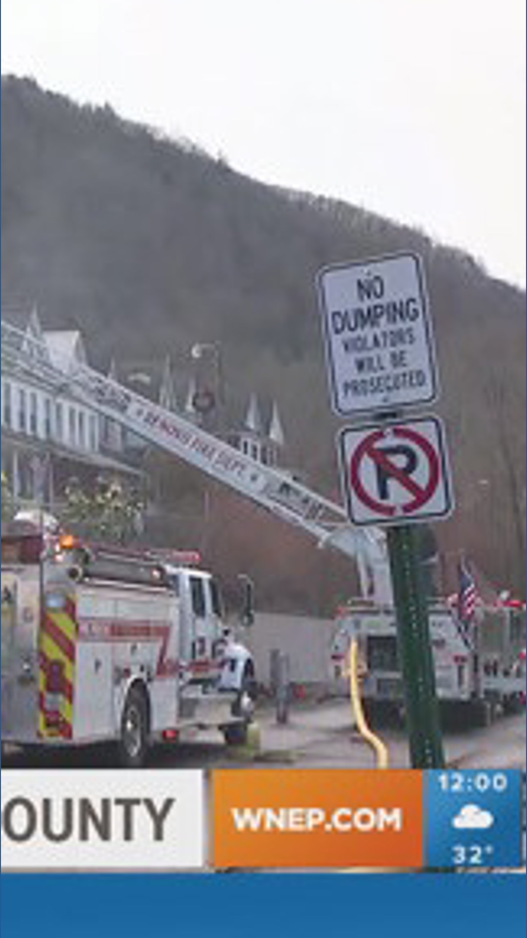 Crews battle blaze in South Renovo | wnep.com
