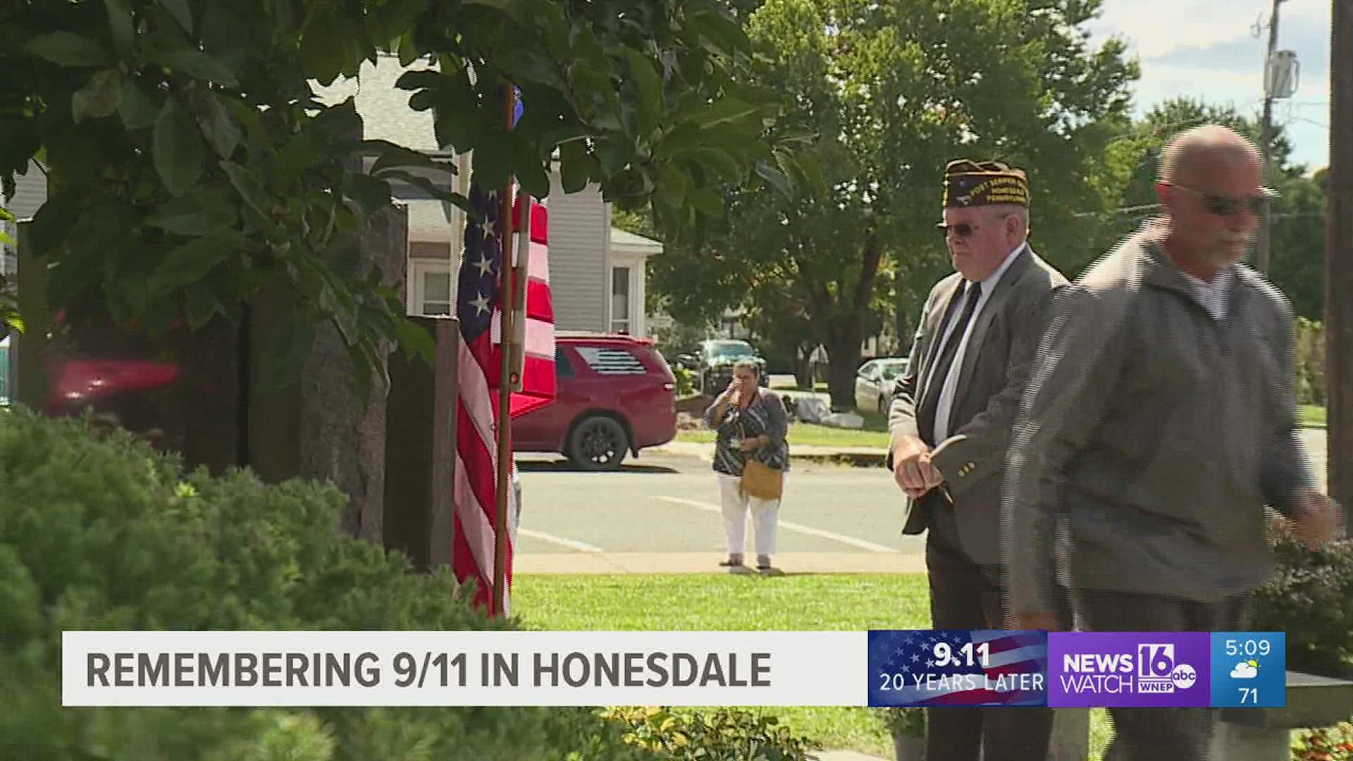 In Wayne County, an annual observance ceremony took on more significance this year.