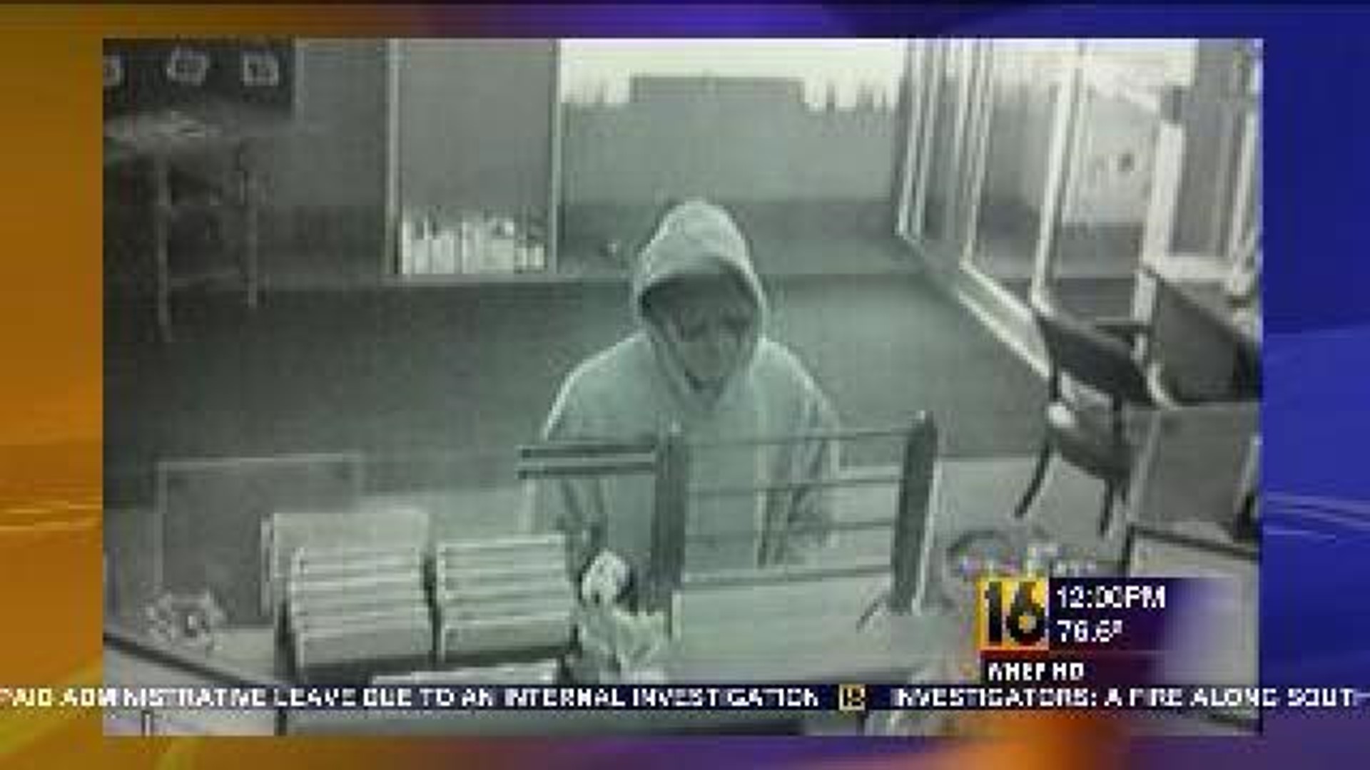 Update: Thief Loose After Bank Robbery