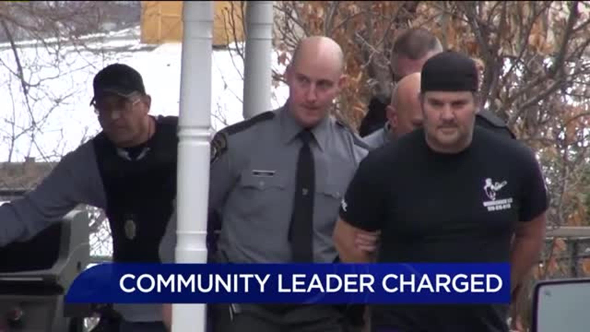 Community Leader Charged