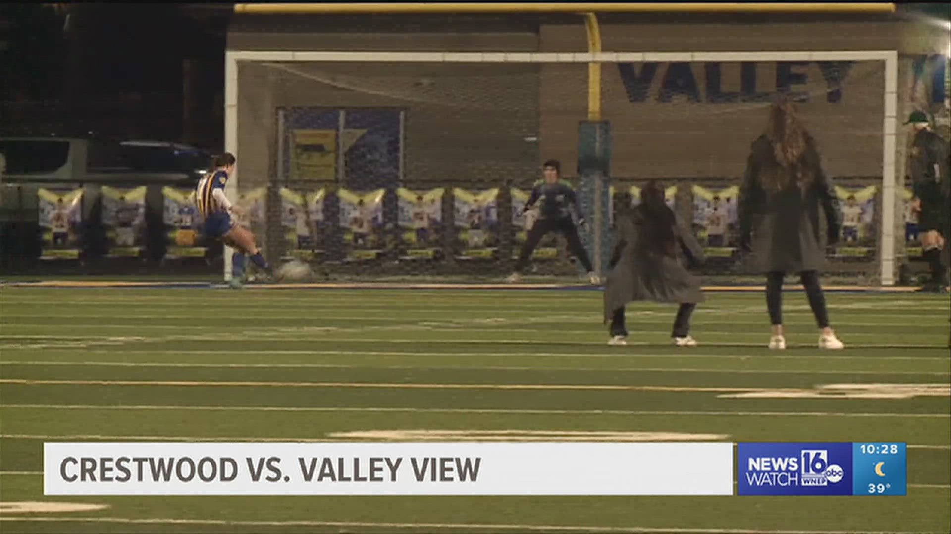 Lady Cougars win 4-3 in PK's for the District II championship over the Lady Comets