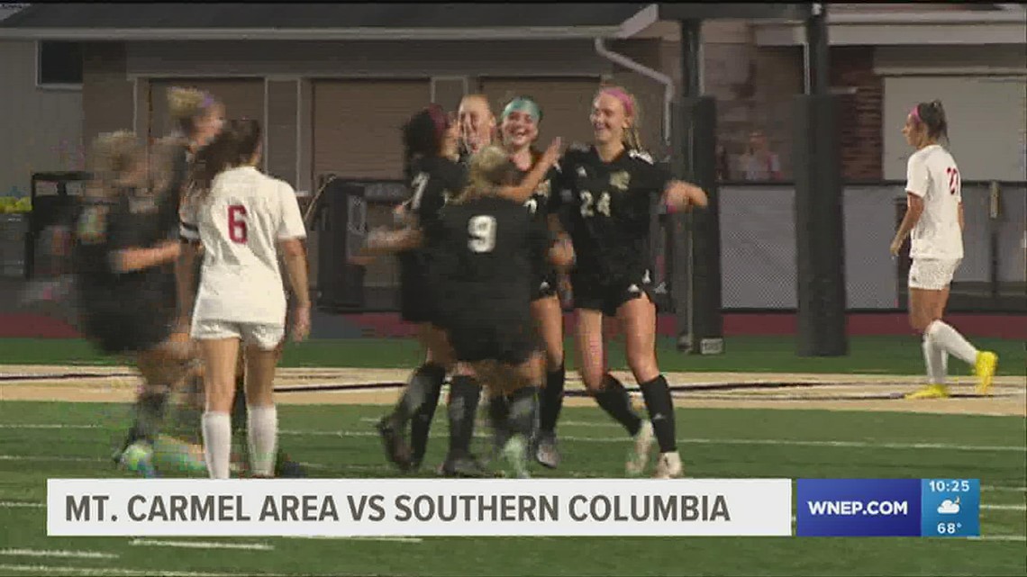 Southern Columbia Beats Mt. Carmel Area 2-0 in Girls Soccer