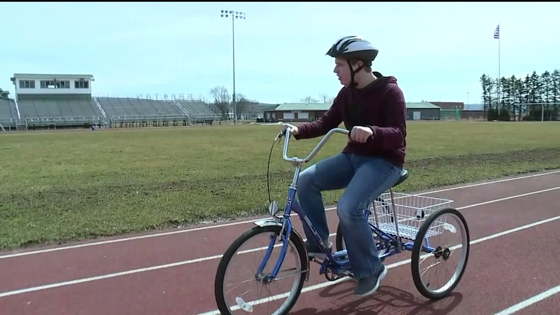 Students Learn How to Ride with New Bikes