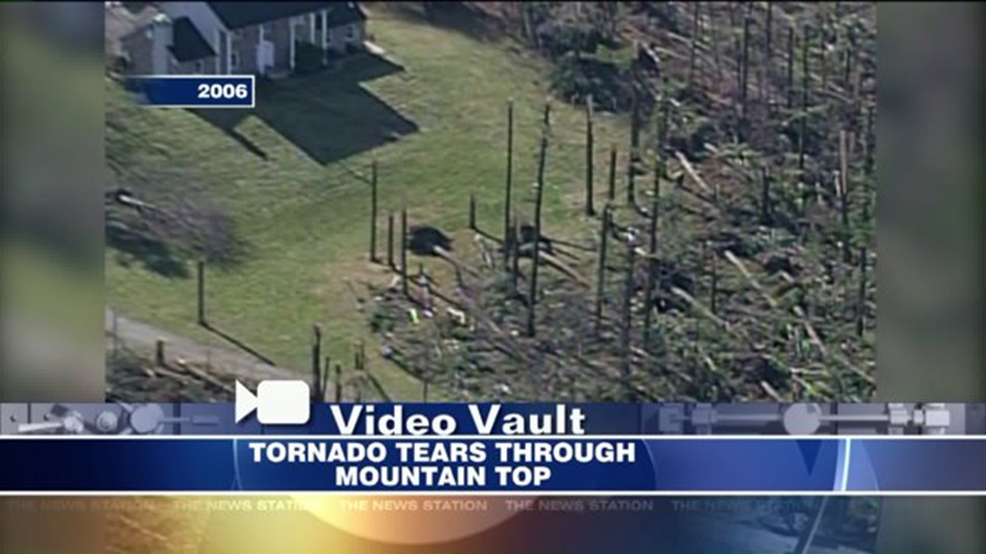 Video Vault: Tornado Tears Through Mountain Top in 2006