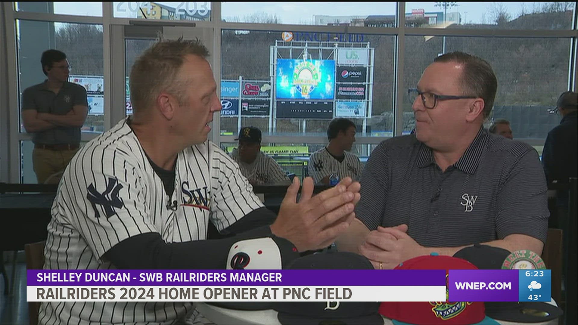 Duncan discusses the 2024 Home Opener at PNC Field
