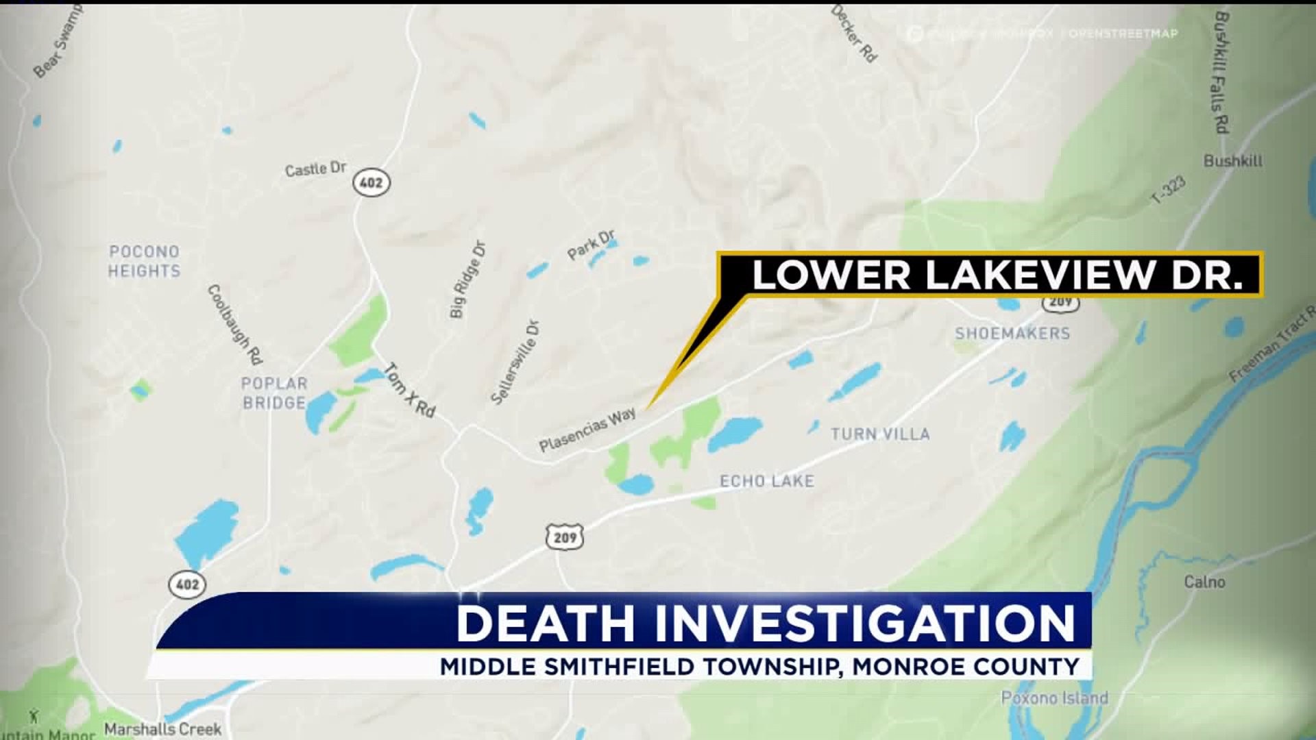 Investigation After Body Discovered in Monroe County