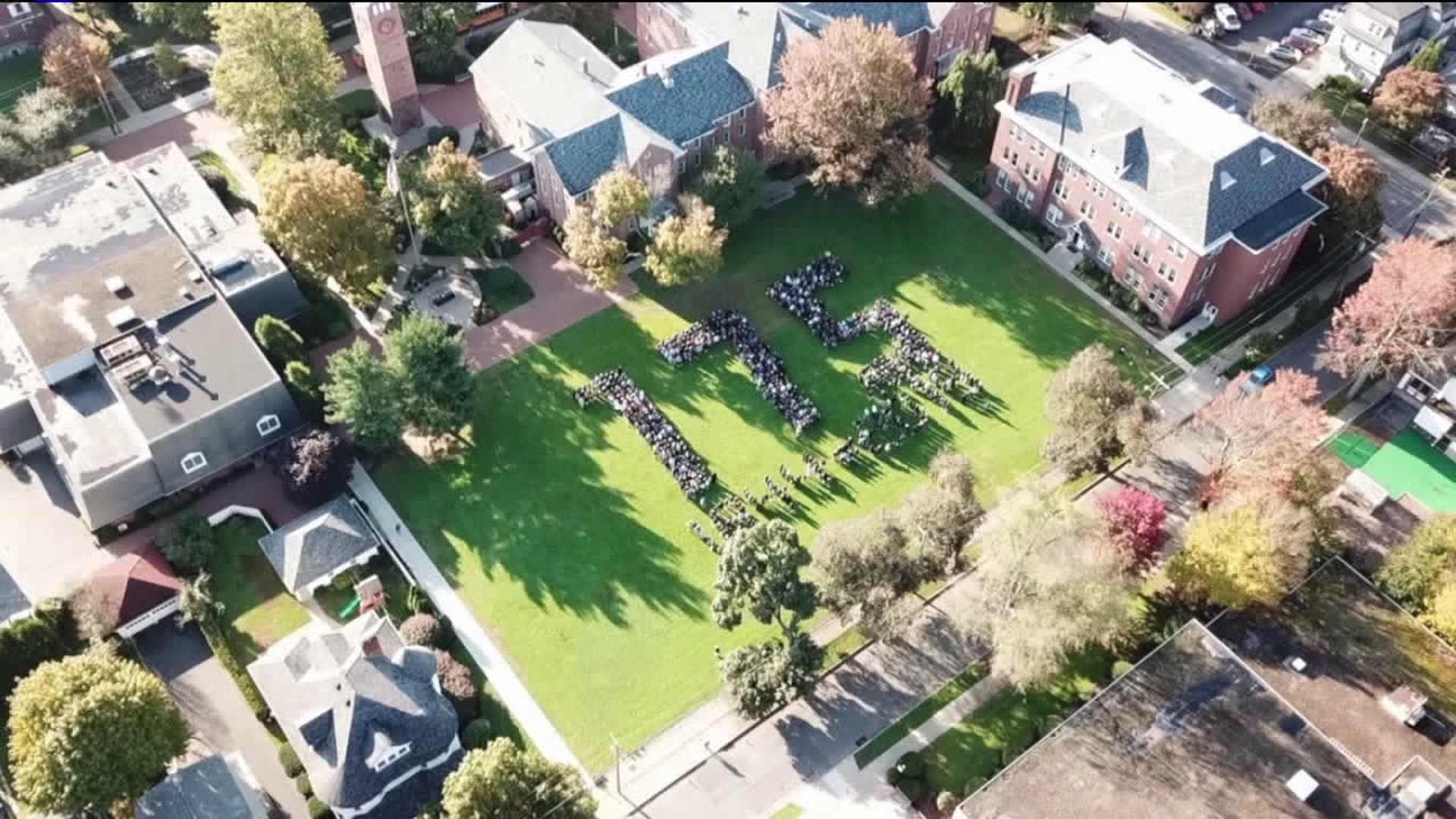 Wyoming Seminary Celebrates Anniversary With A Snap From The Sky