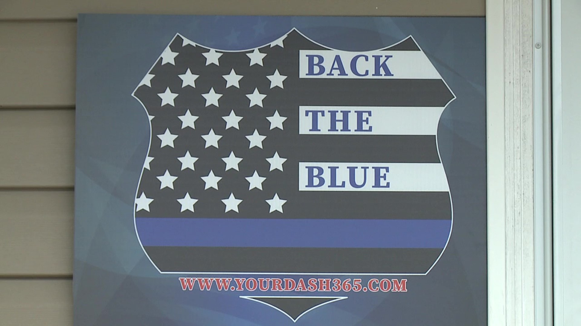 Signs showing support for law enforcement are popping up all over our area. Some in Luzerne County go to benefit police and community organizations.