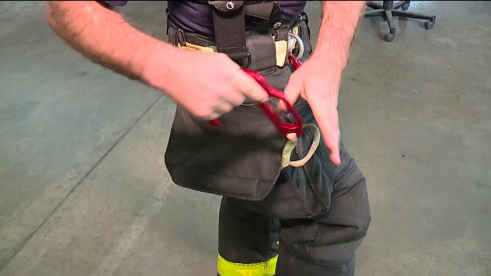 Firefighters Train with New Safety Tool