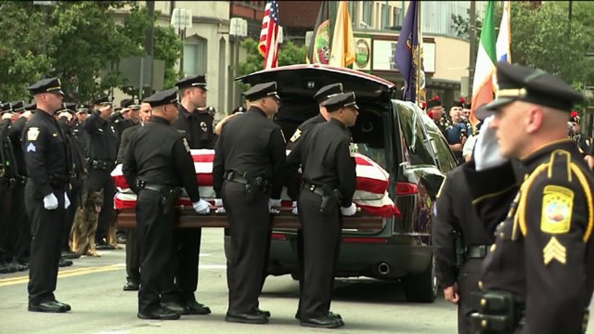 Supporting Fellow Officers Show of Solidarity