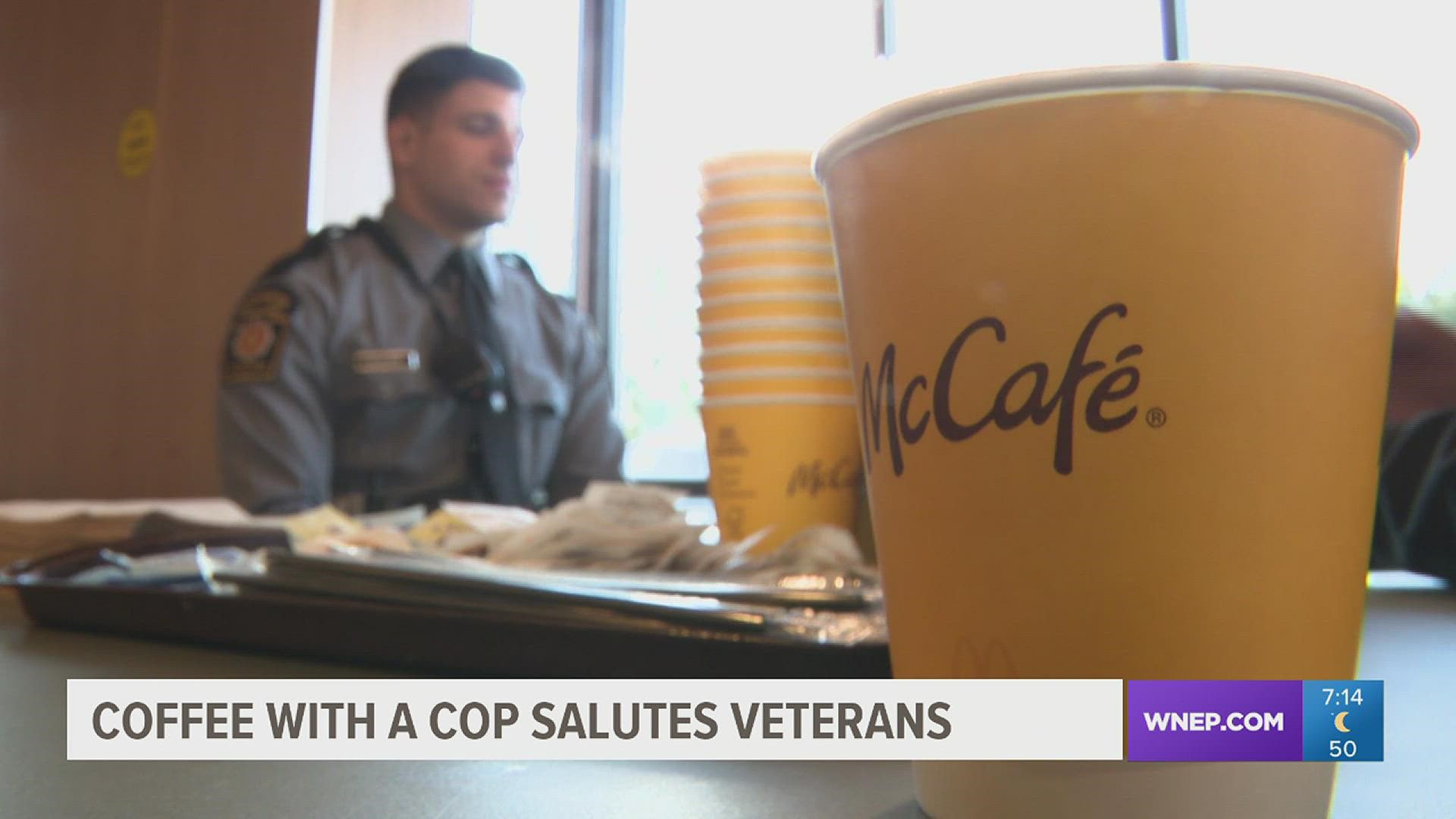 State Police in Monroe County along with McDonald's hosted a community event near Brodheadsville.