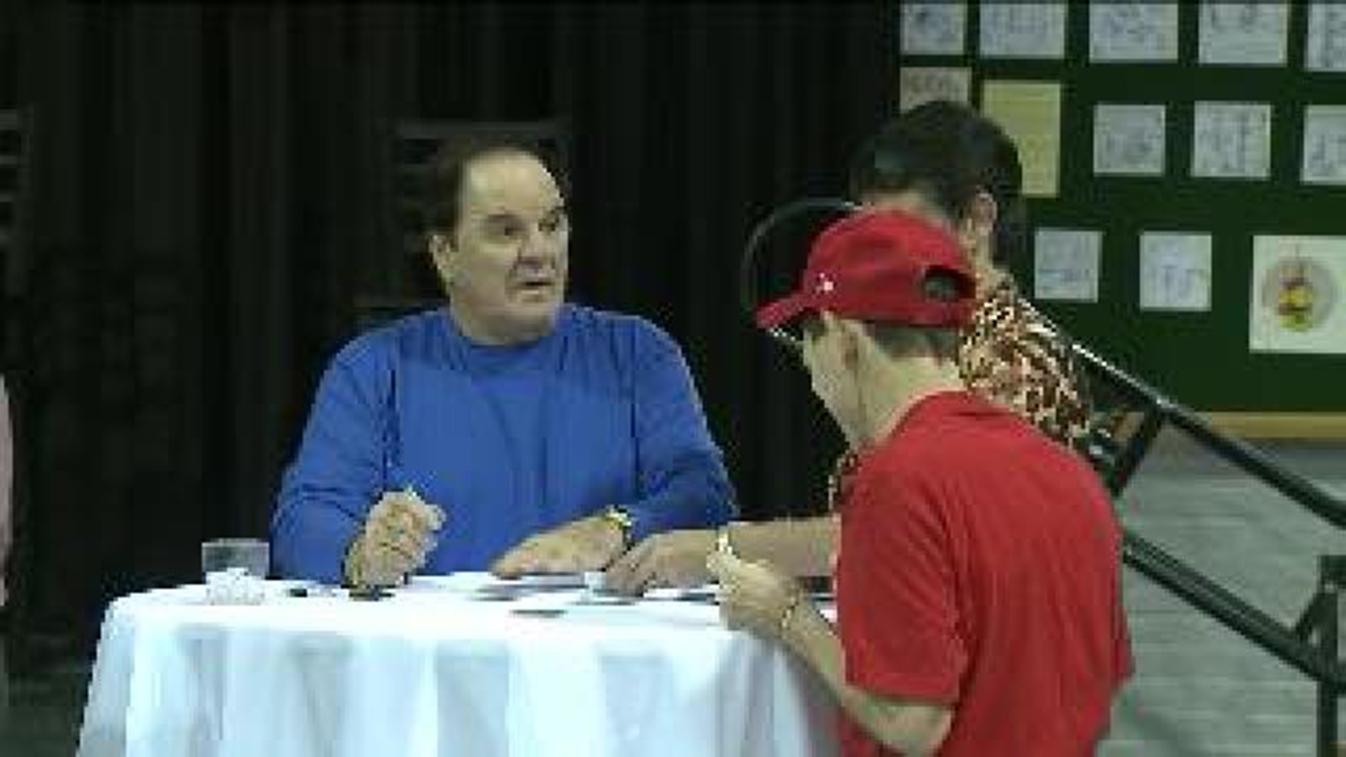"Party with the Pros" Featured Pete Rose