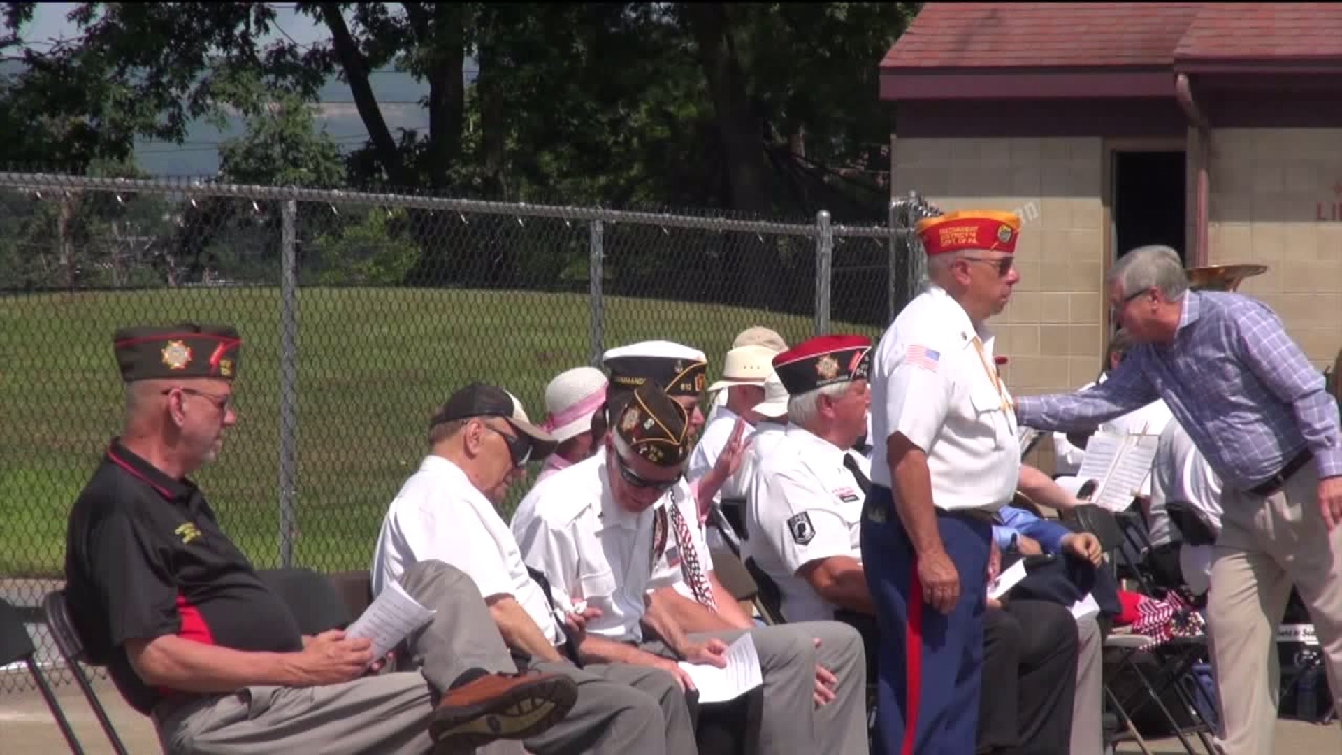 Veterans Honored at Scranton Fourth of July Ceremony