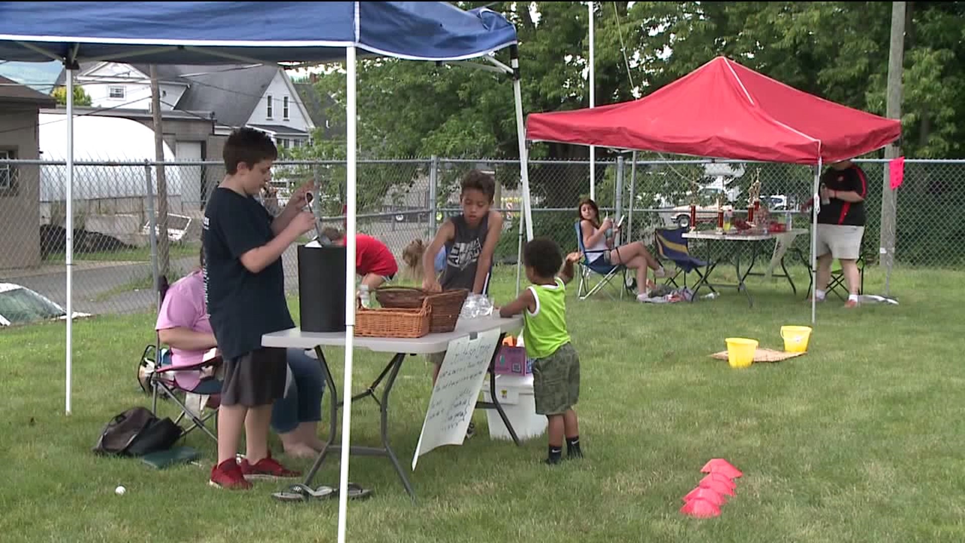 Day of Fun for Plymouth Peewee Players