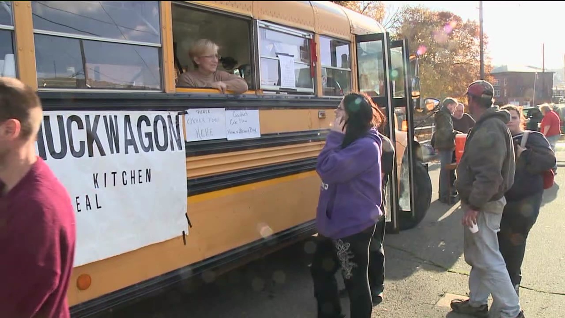 A mobile food kitchen in the Shamokin area has not been able to operate because its bus broke down, but community members recently raised enough money to fix it.