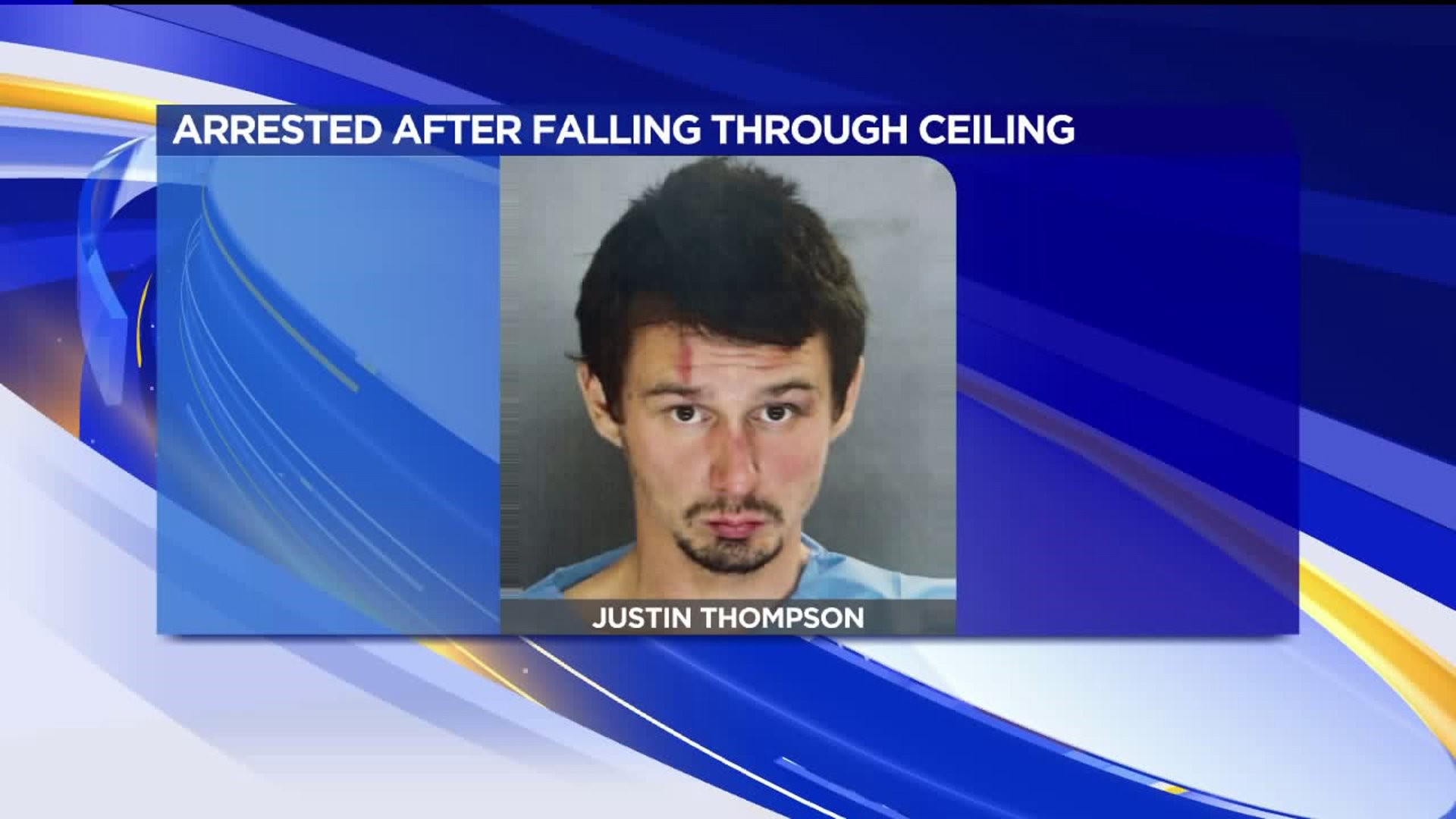 Attempting to Avoid Arrest, Man Falls Through Kitchen Ceiling