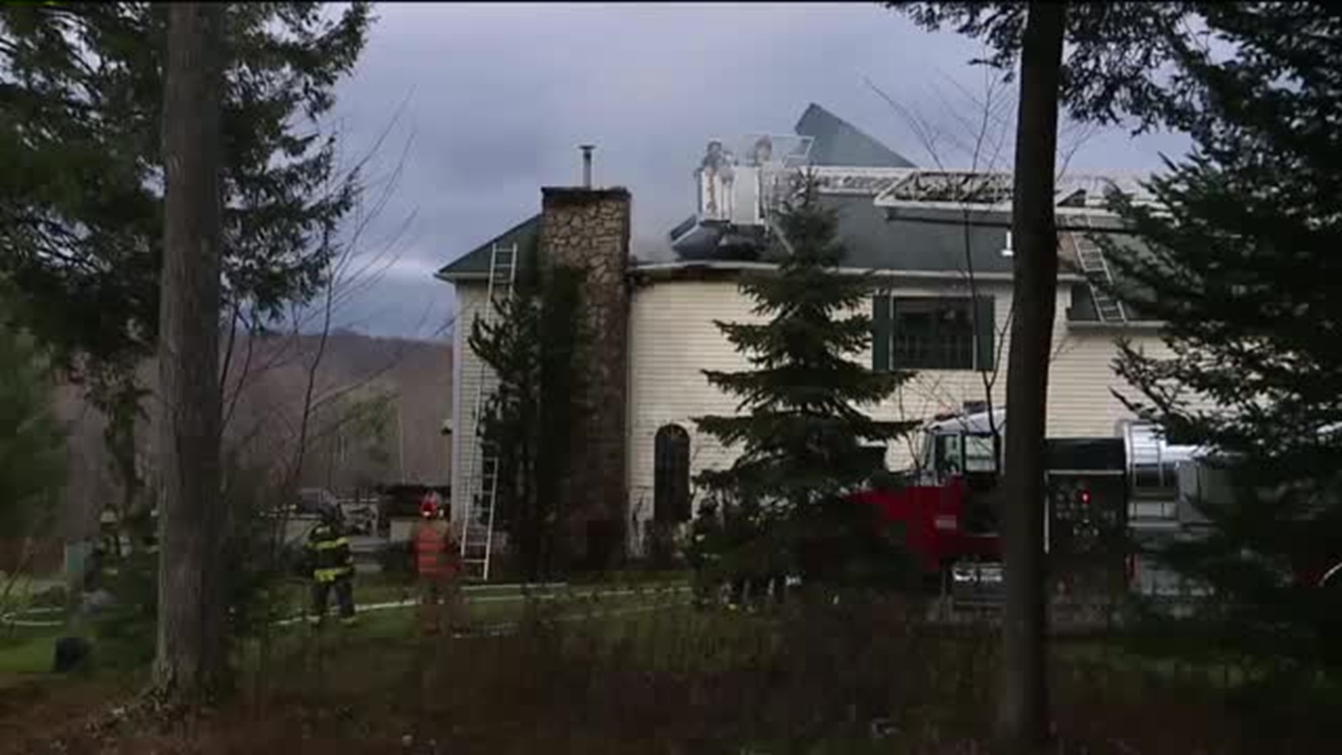 Home in Lackawanna County Damaged by Flames