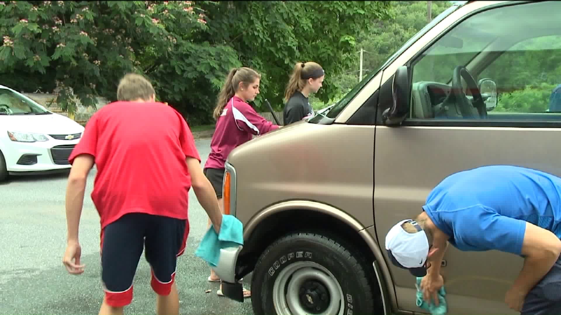 Car Wash Held to Benefit Family Who Lost Child in Fire