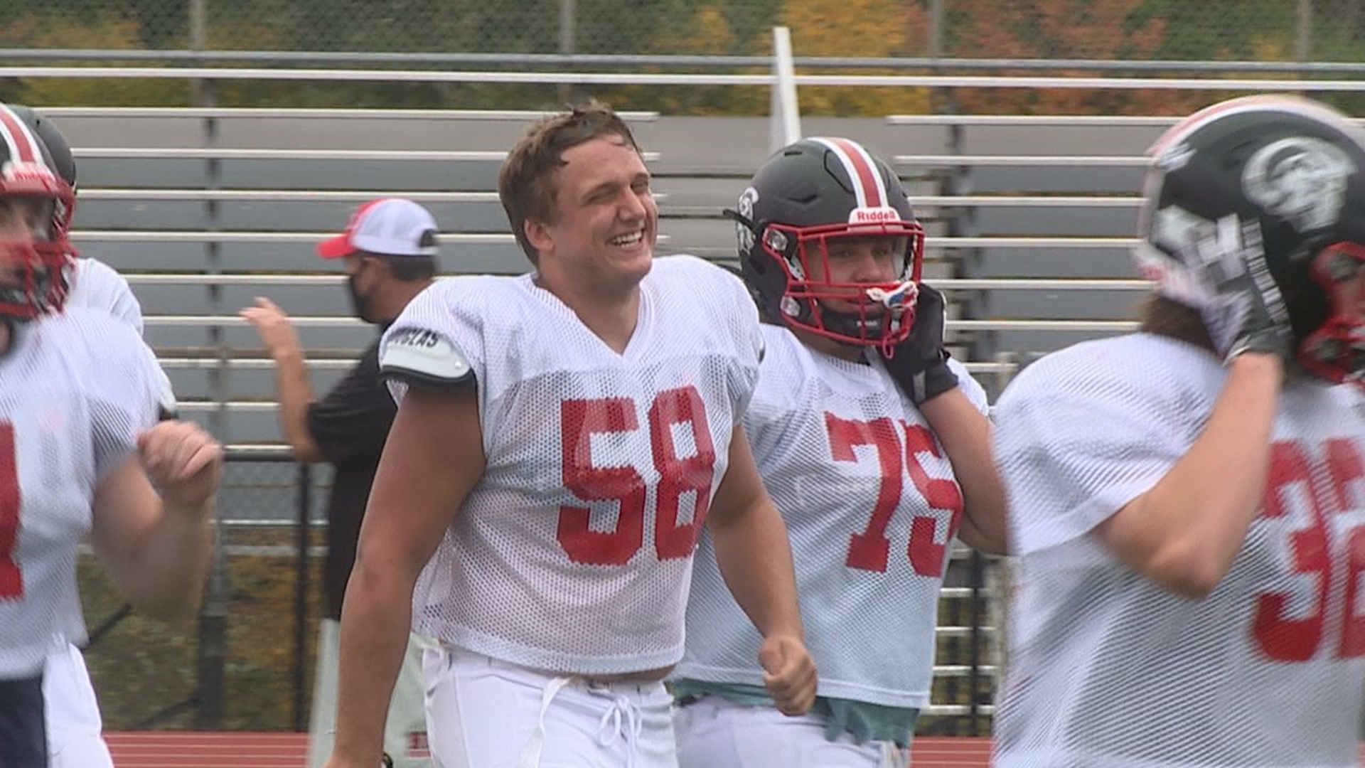 North pocono trojans tackle five game schedule wnep