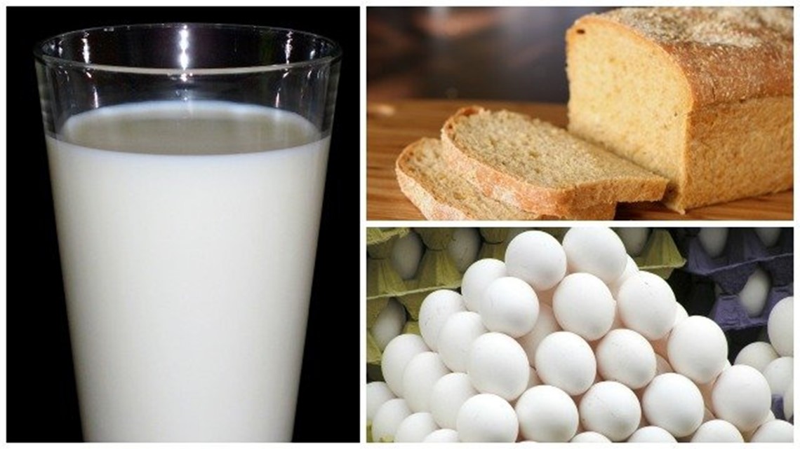 What Is It About Milk, Bread, and Toilet Paper When It Snows?