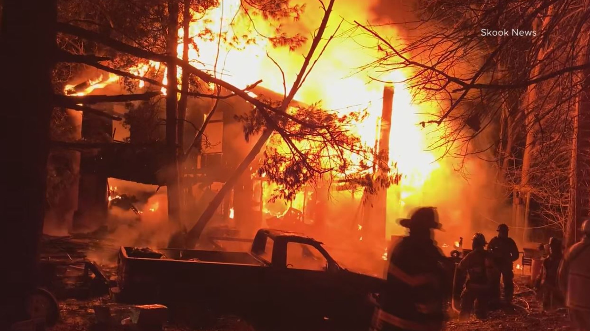 A brother and sister died in the blaze early Friday, according to family members.