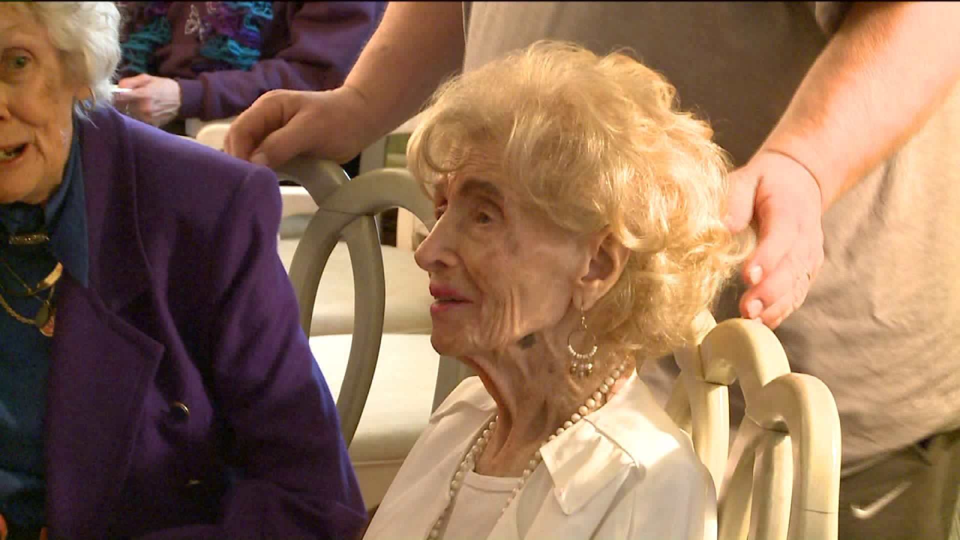 Woman Celebrates 105th Birthday on Mother's Day