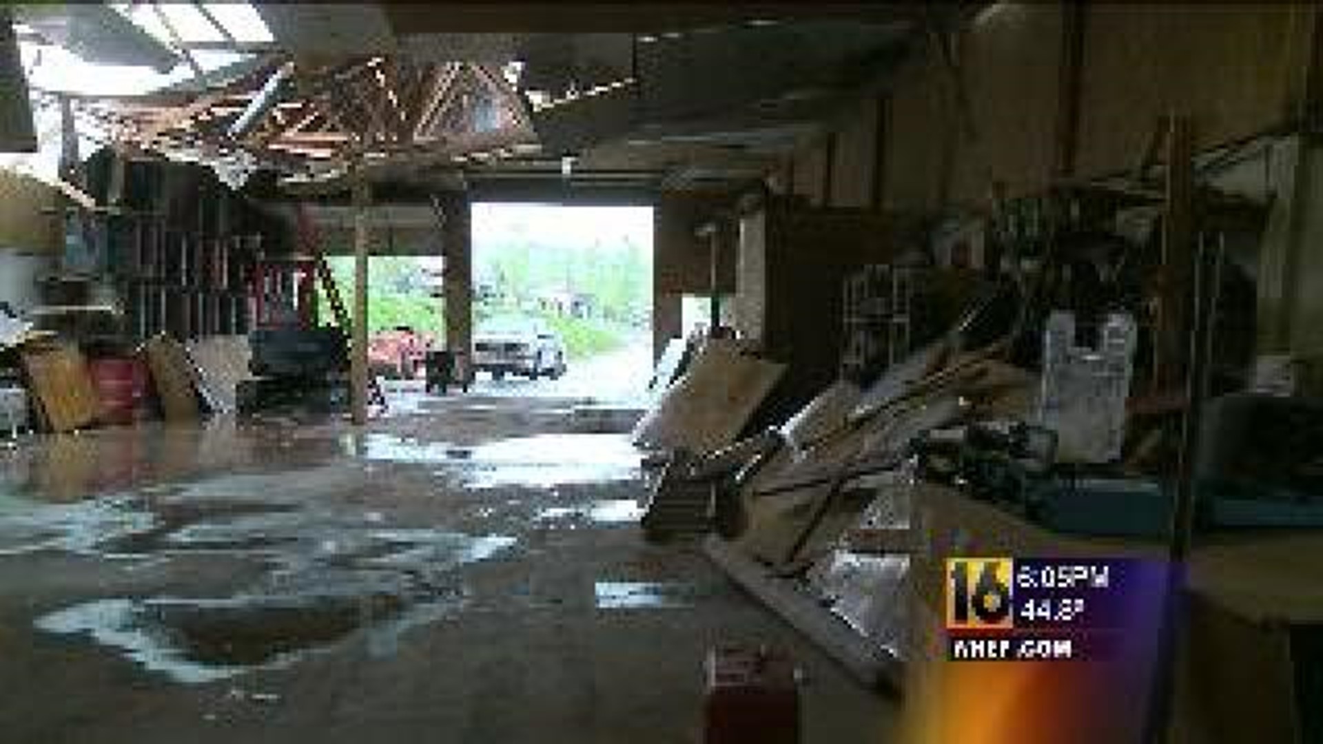 Storms Rip Apart Business in Wayne County
