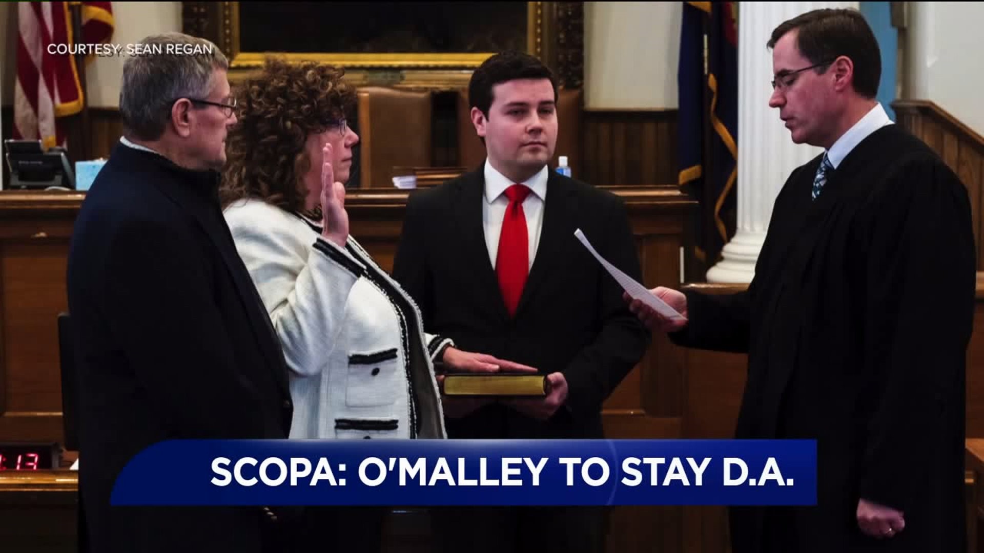 Pennsylvania Supreme Court Rules O`Malley to Stay Susquehanna County DA