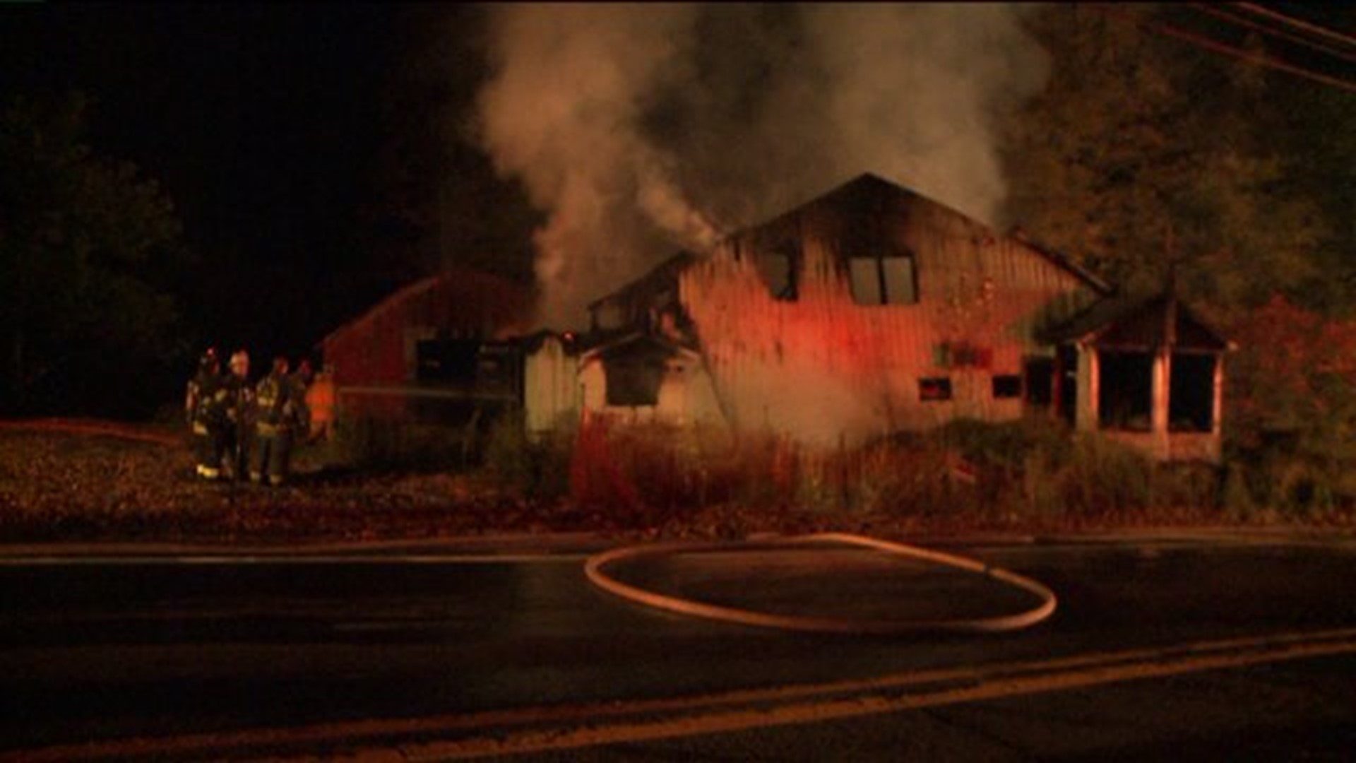 Firefighters Called to Early Morning Fire in Luzerne County