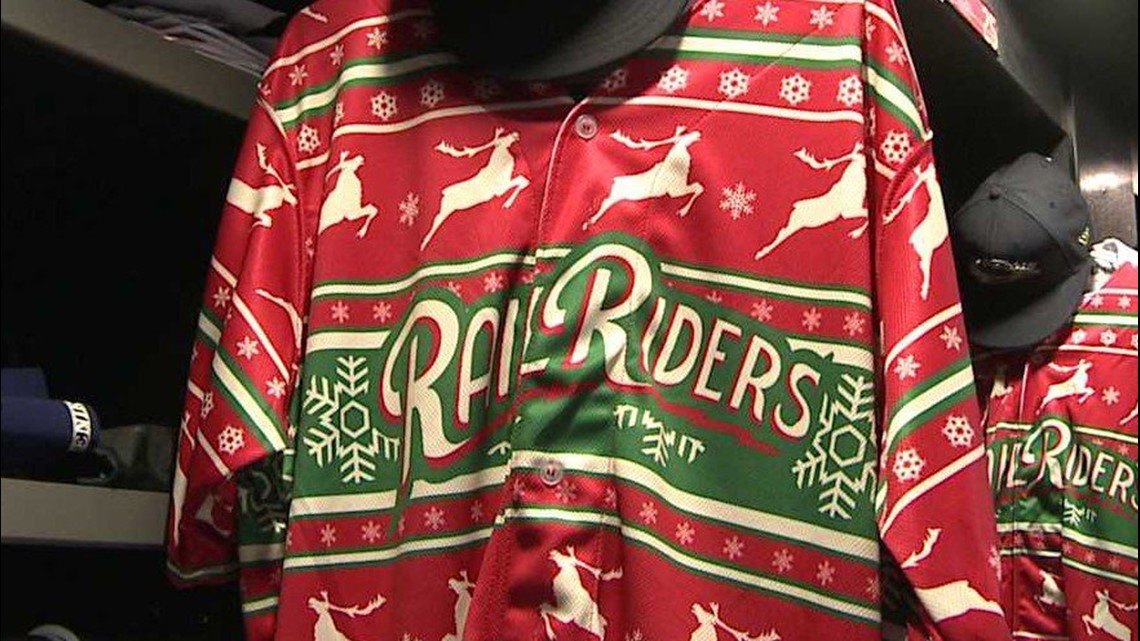 RailRiders Celebrate Christmas in July with “Ugly Sweater” Uniforms