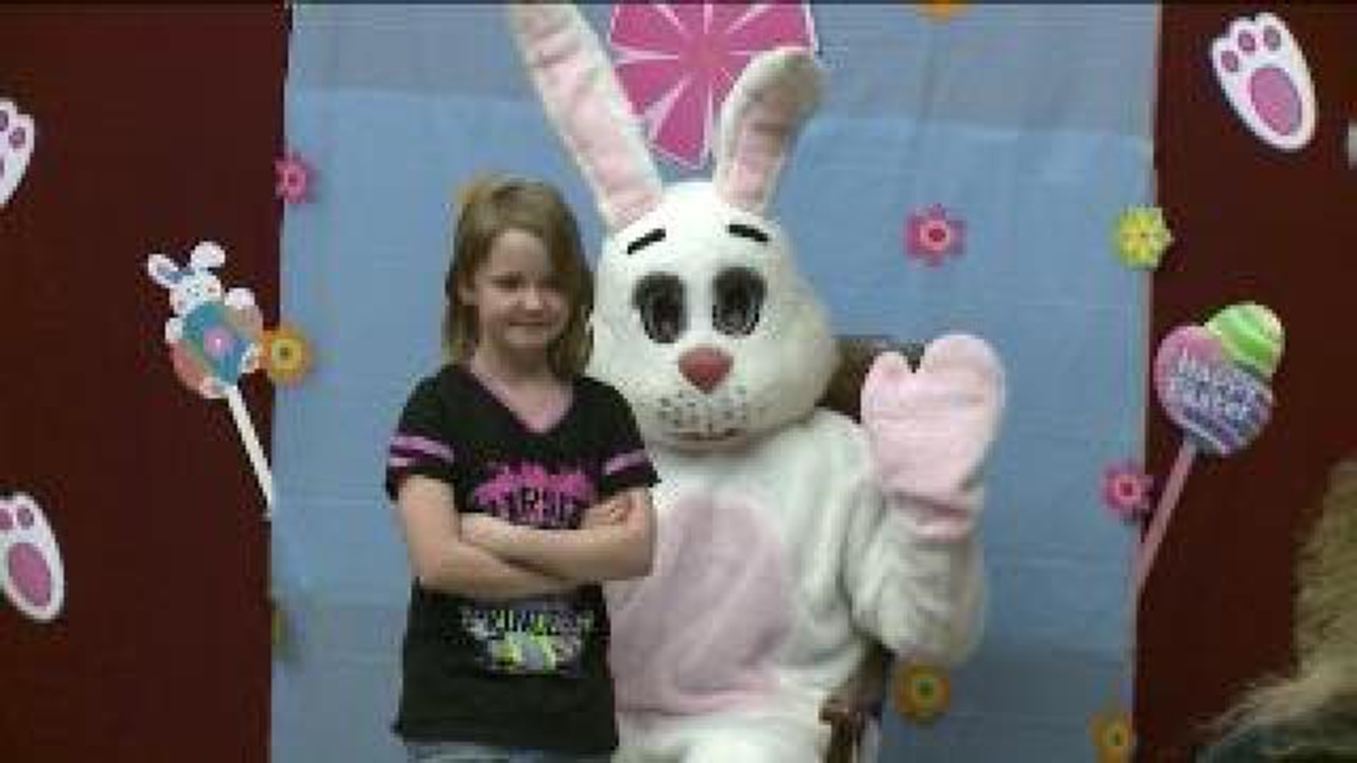 Easter Bunny Makes a Stop in Sunbury