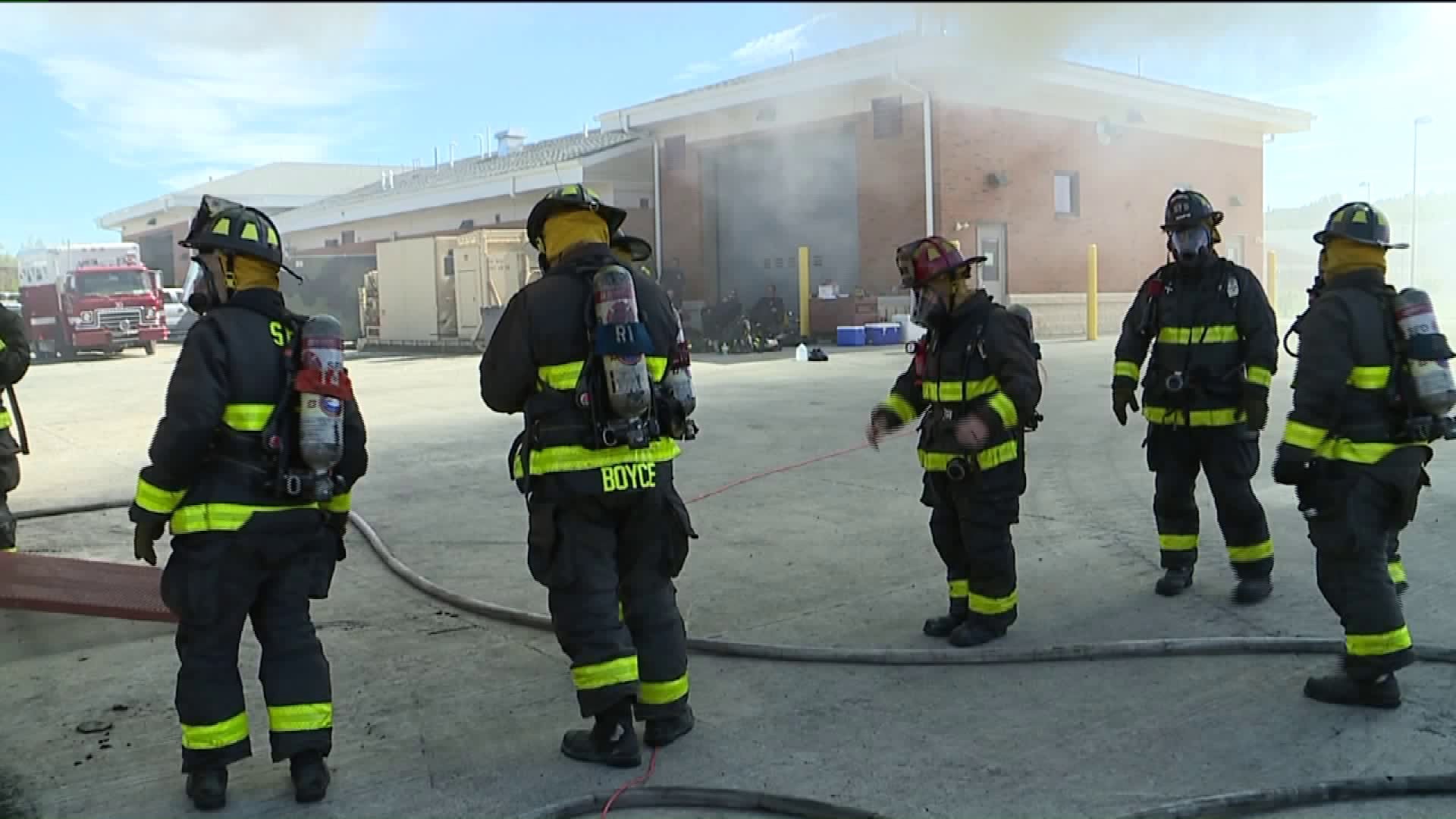 Scranton Firefighters Go Through Extensive Training