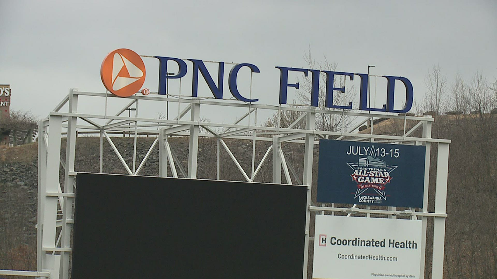 PNC Field in Moosic sits empty for now with no baseball to play