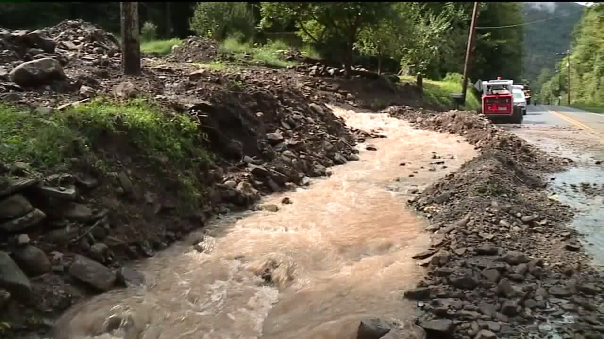 Mudslides Leave Mess for Drivers