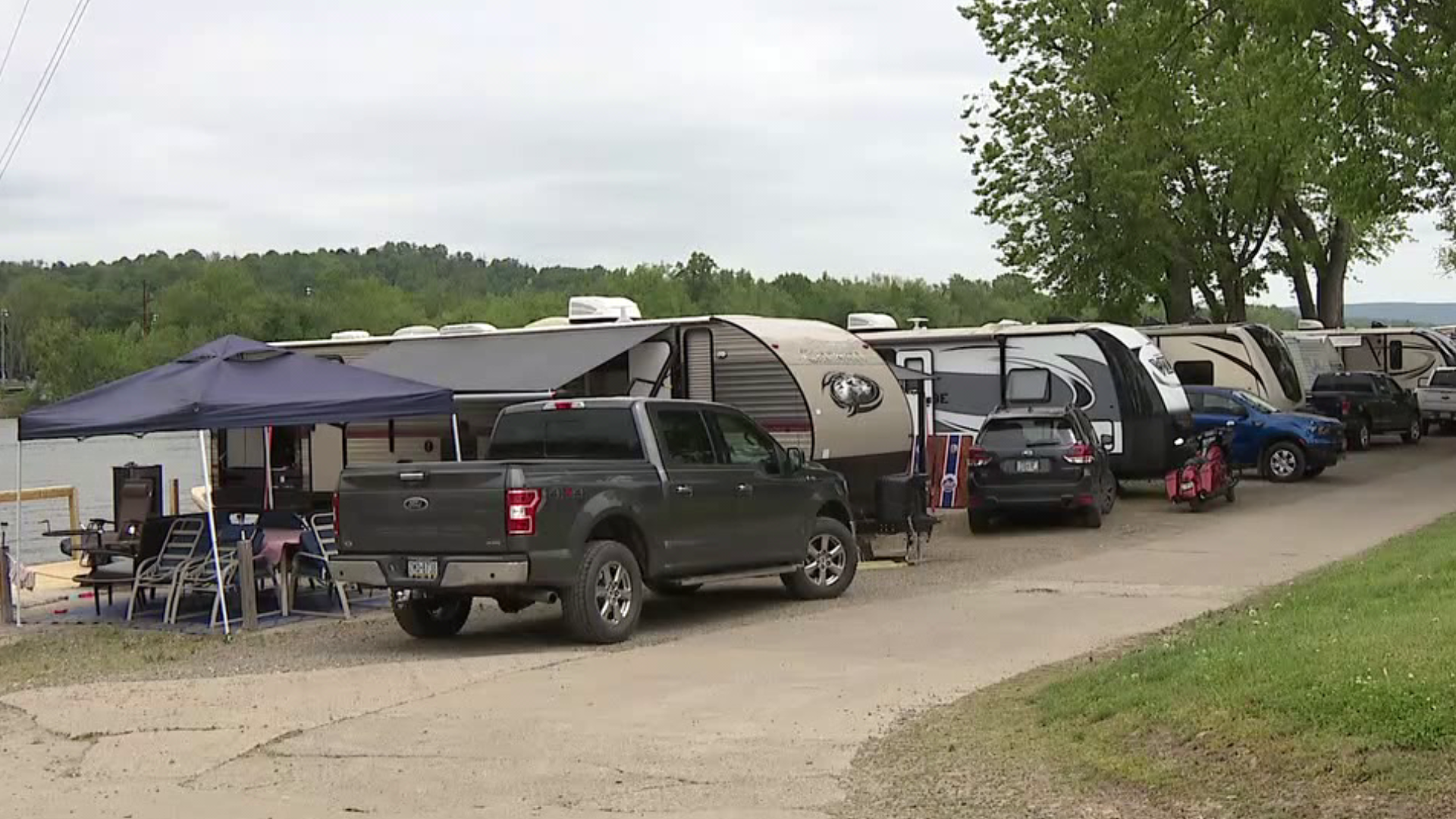 Memorial Day Weekend is a busy time of year at many campgrounds, and that continued this weekend in Northumberland County, even during the COVID-19 pandemic.