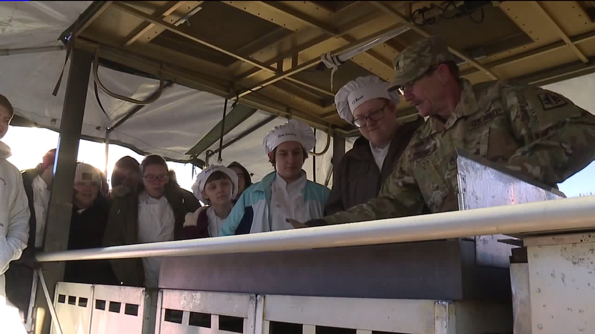 Culinary Students Get Tasty Field Training from Army