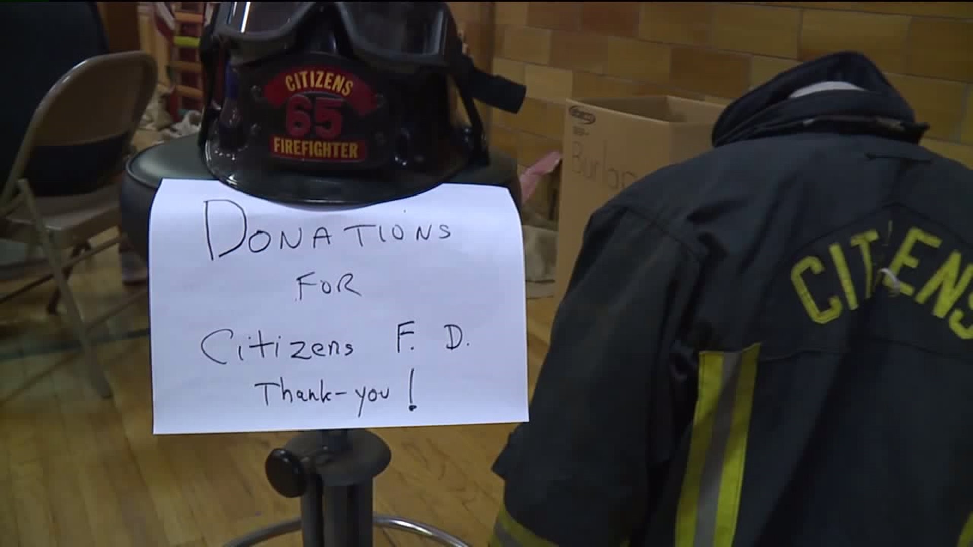 Church Steps in to Scoop up Funds for Fire Company in Tamaqua