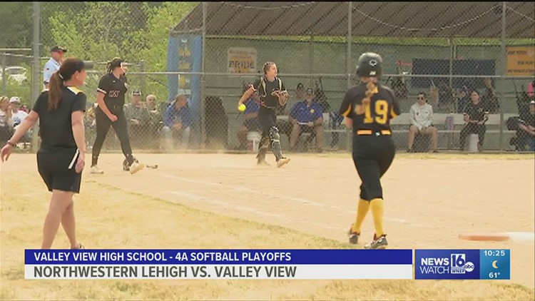 Northwestern Lehigh Wins 3-2 Over Valley View On Monday In 1st Round State Softball