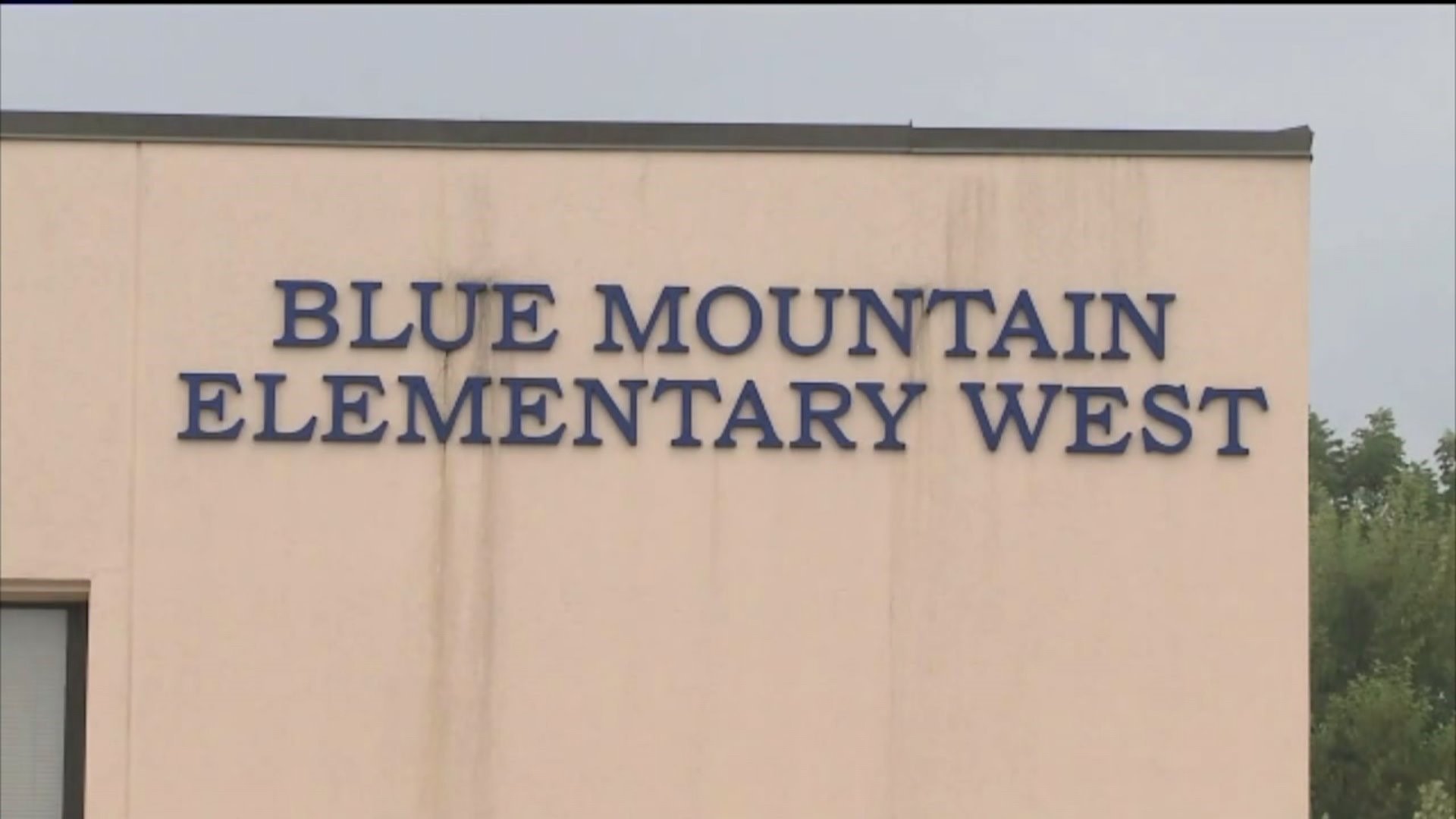 Blue Mountain Elementary West has been closed since last year due to mold problems.