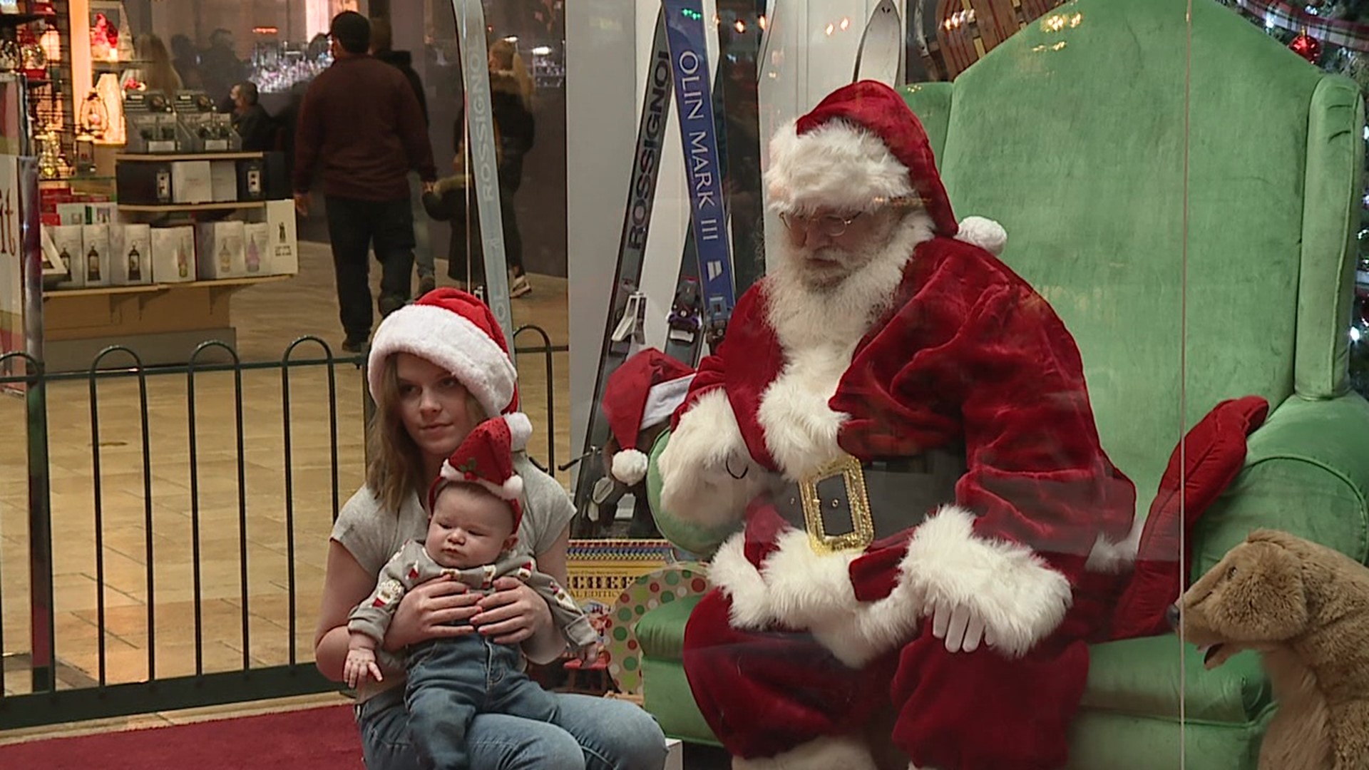 Want to meet Santa Claus? You'll need reservations first