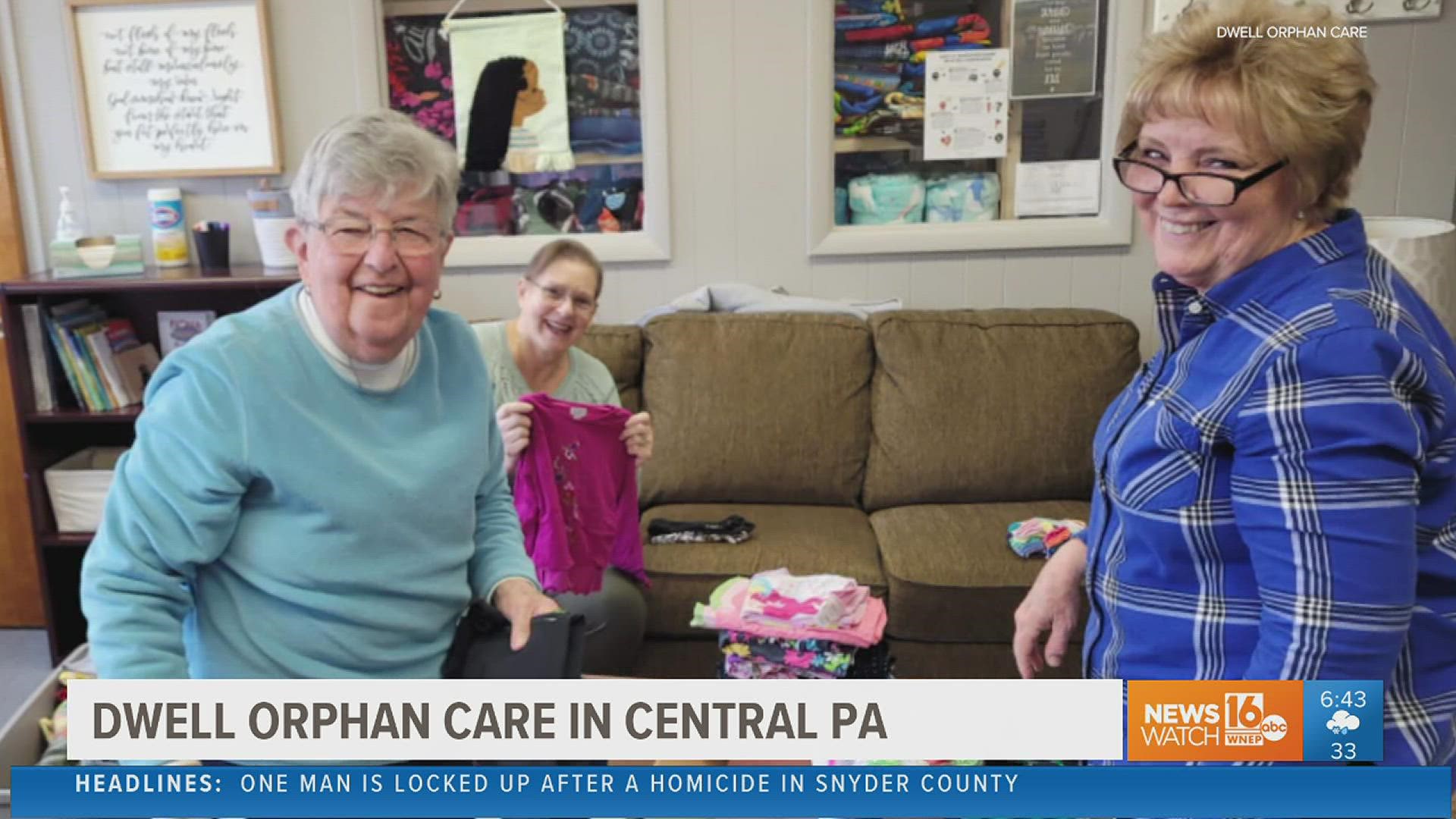 Another group that’s looking for more hands to help area kids is Dwell Orphan Care in central Pennsylvania.