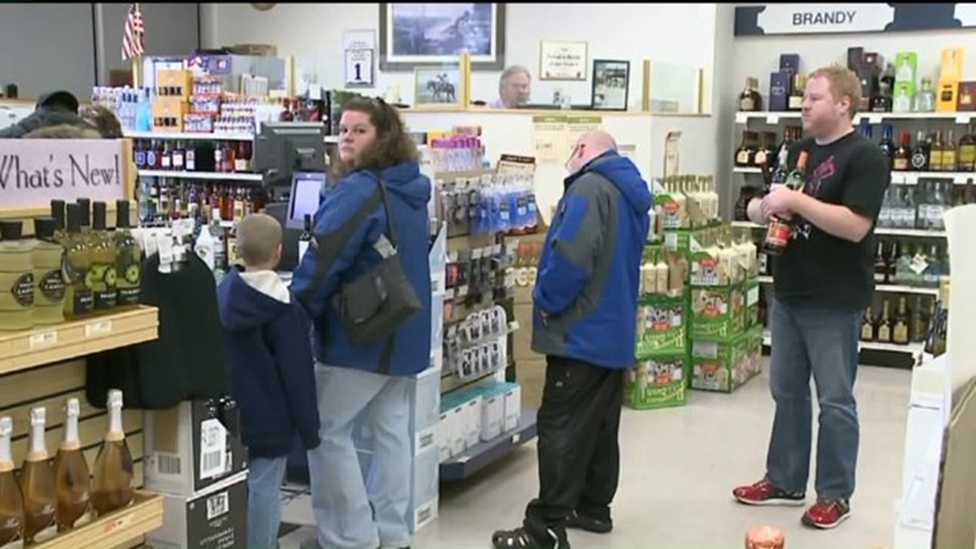 Busy Night for State Stores