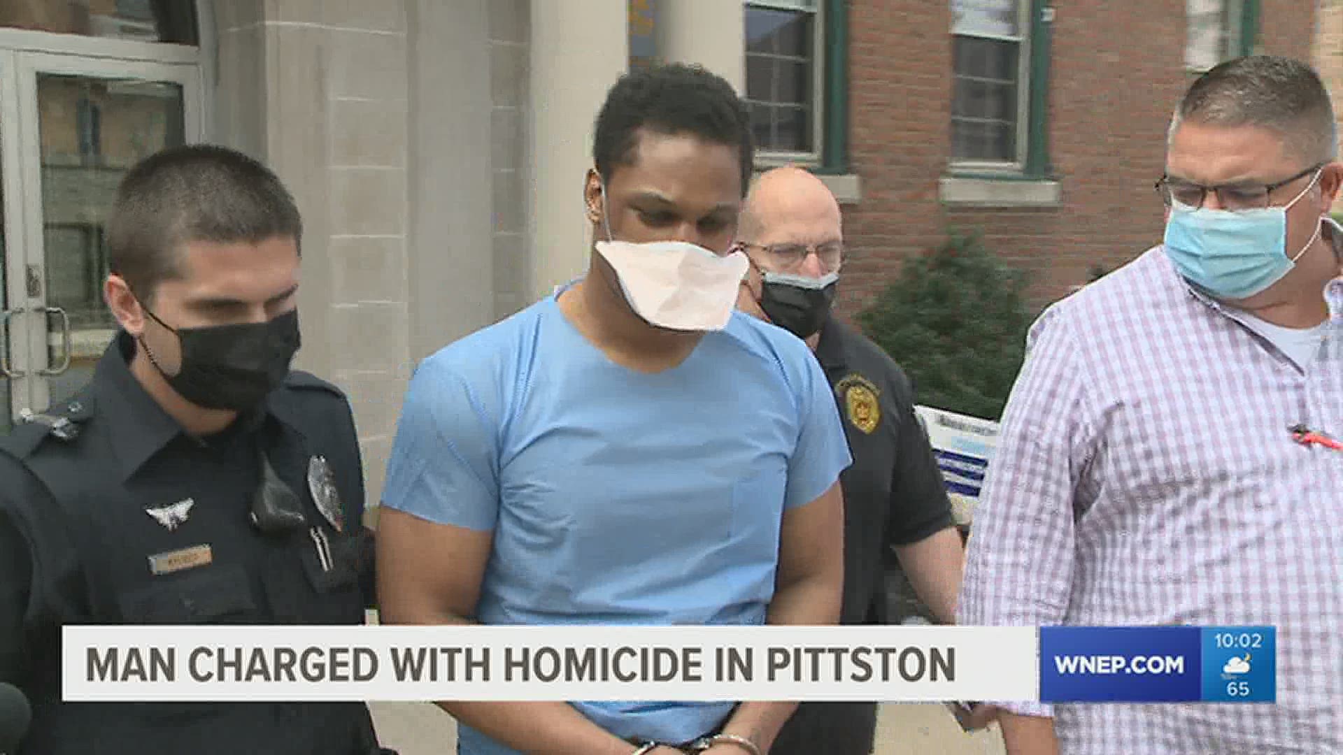 Joey Graves, 32, of Pittston is accused of shooting and killing Brandon Thomas with a rifle.