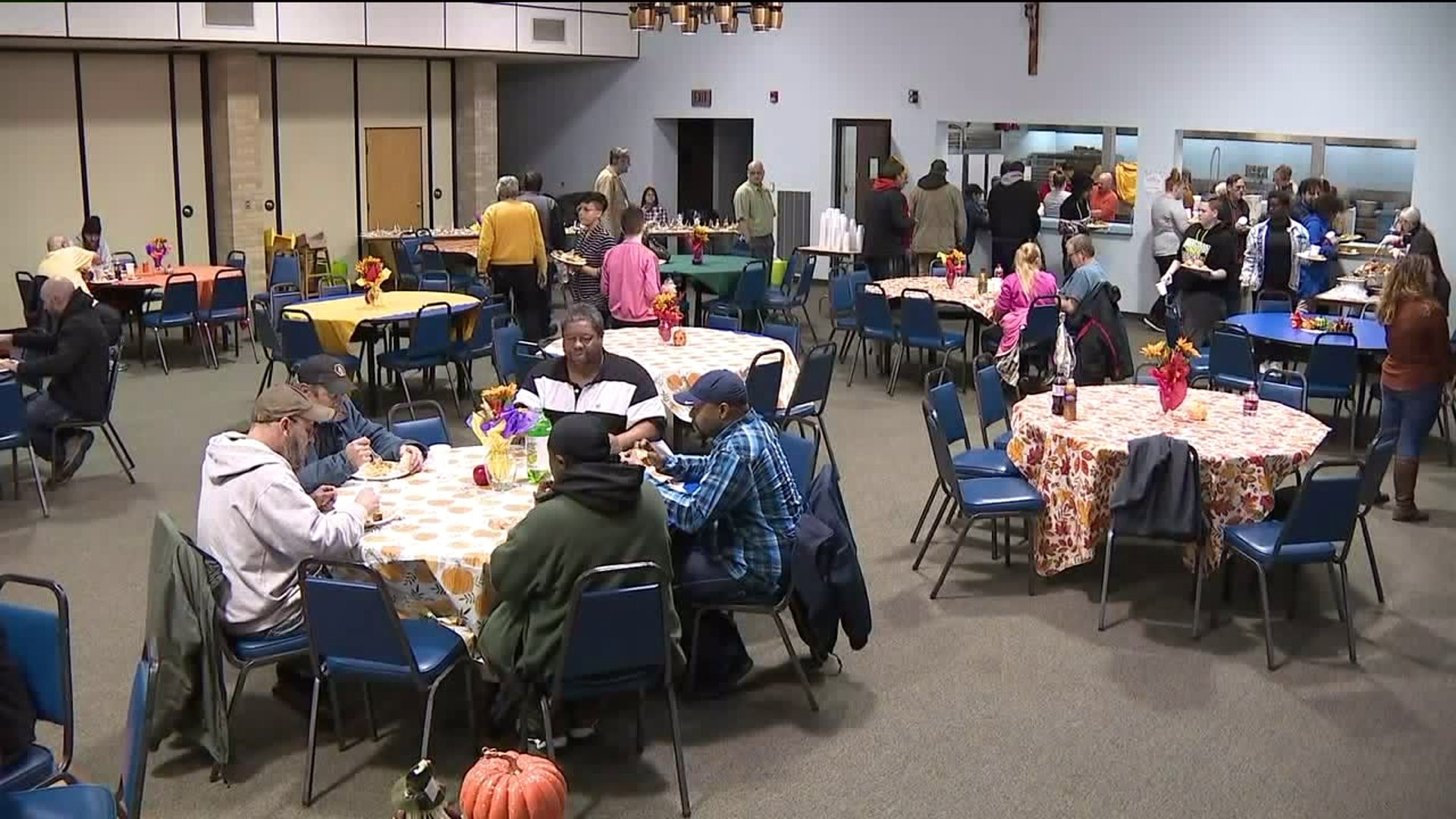Homeless Treated to Thanksgiving Meal in Williamsport