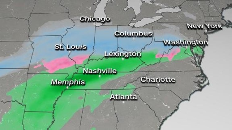 Snow and Freezing Rain Will Hit Much of the Country This Week | wnep.com